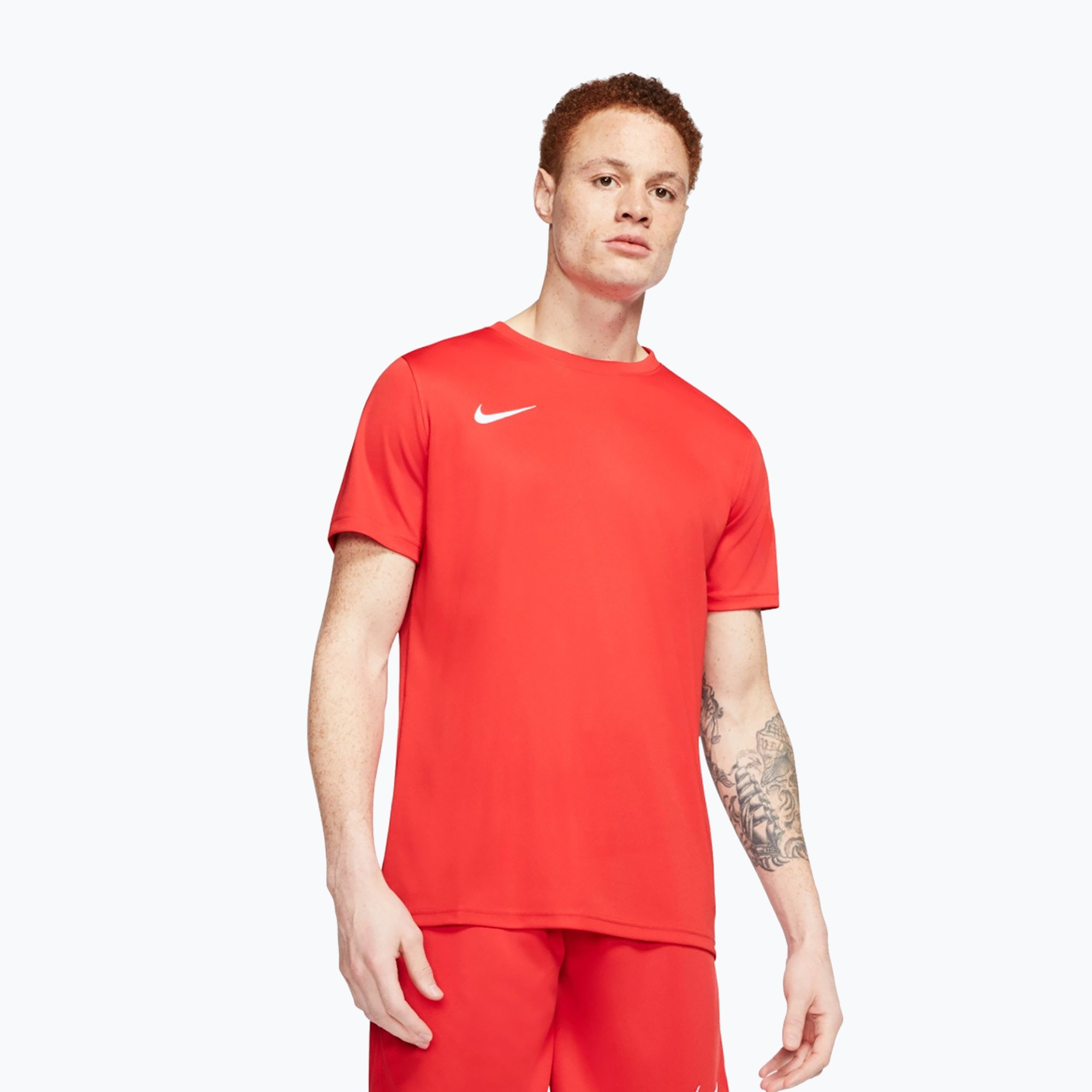 27%-kal olcsóbban.  Férfi futball mez Nike Dry-Fit Park VII egyetemi piros / fehér. Méret: S