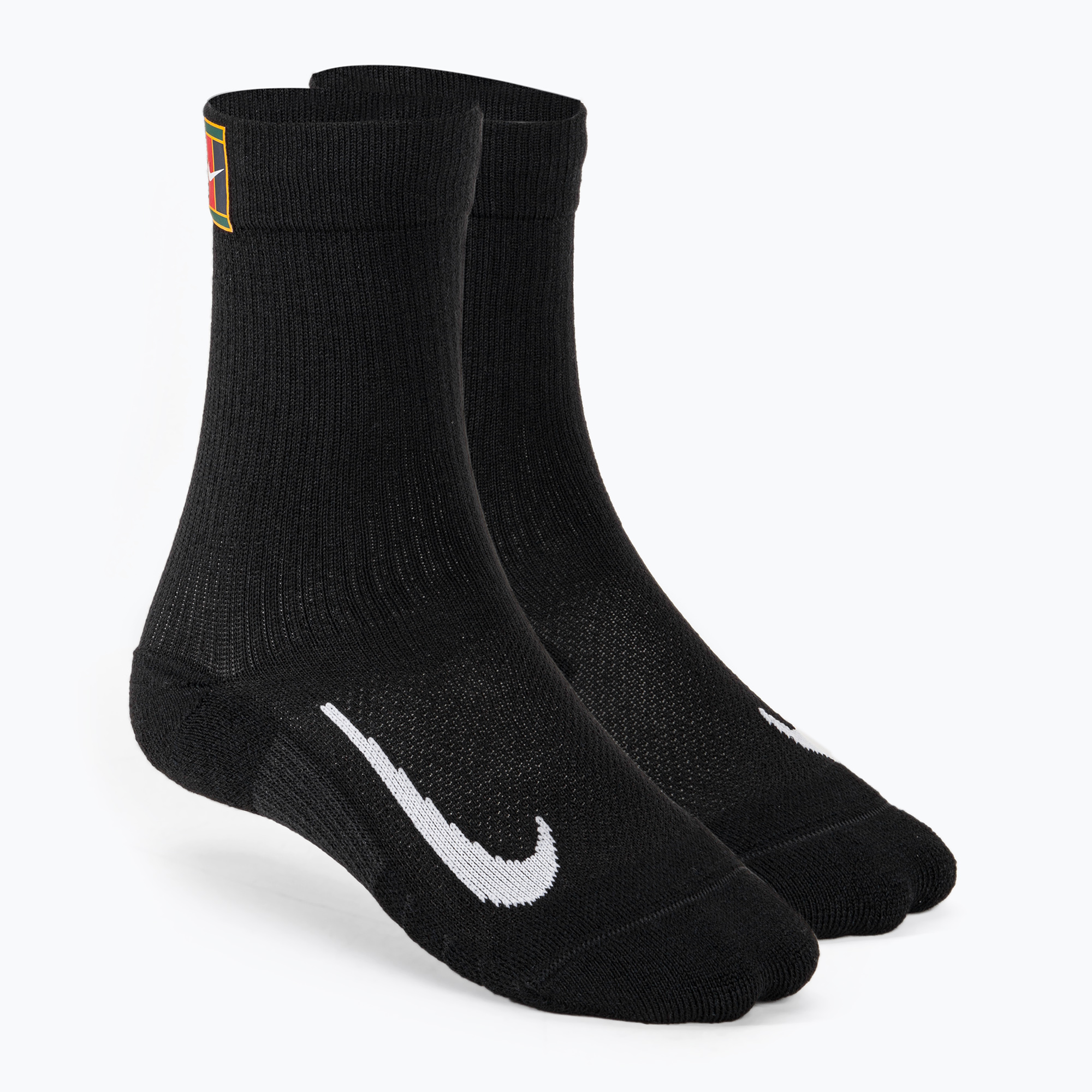 19%-kal olcsóbban.  Nike Court Multiplier Cushioned Crew 2pár teniszzokni fekete/fekete. Méret: 34-38 (S)