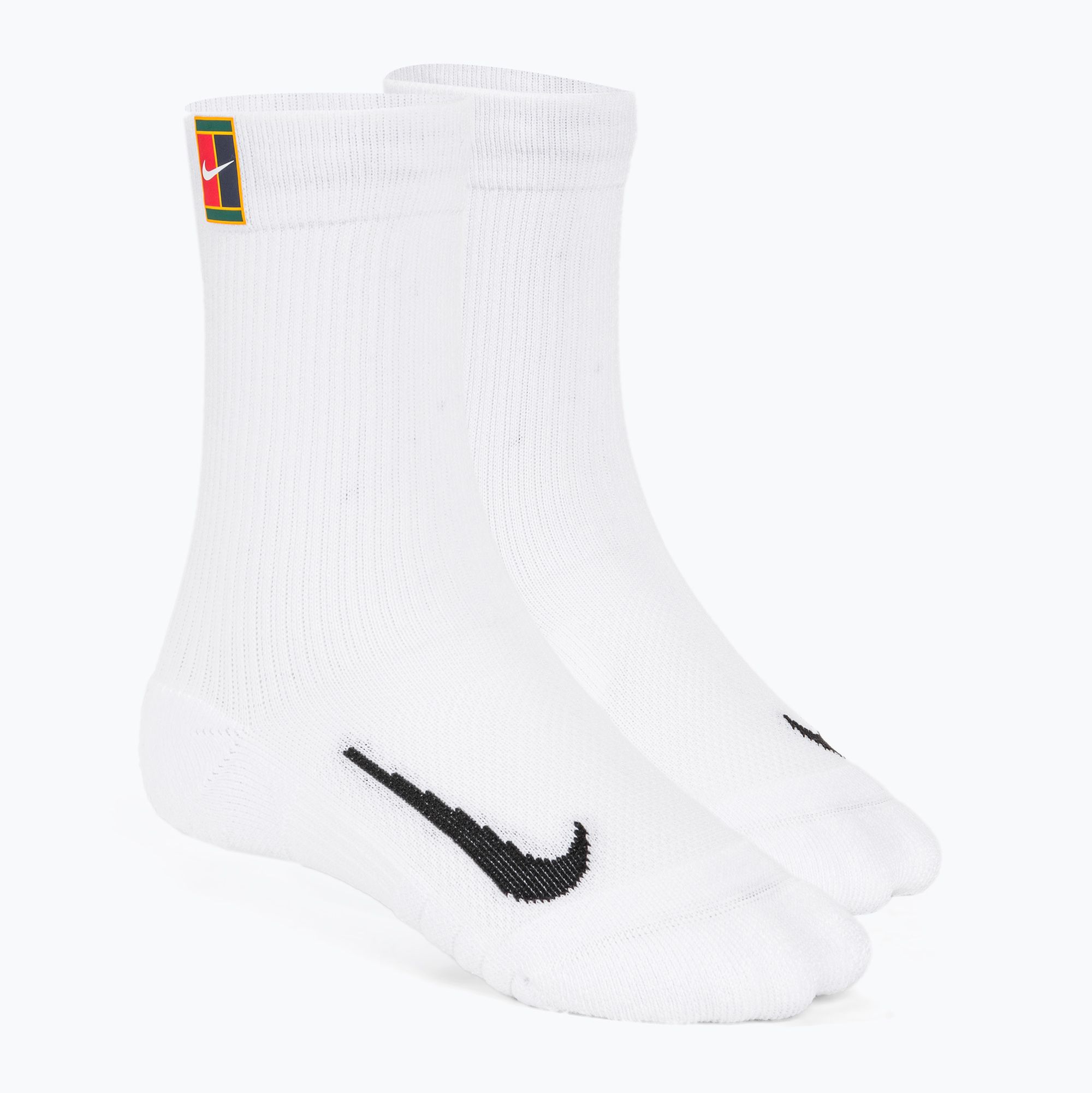 19%-kal olcsóbban.  Nike Court Multiplier Cushioned Crew 2pár fehér/fehér teniszzokni. Méret: 34-38 (S)
