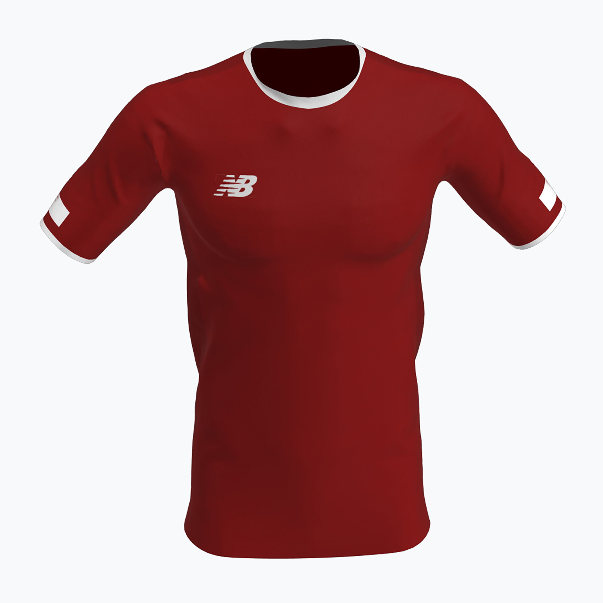 38%-kal olcsóbban.  New Balance Turf gyermek labdarúgó mez bordó NBEJT9018. Méret: L