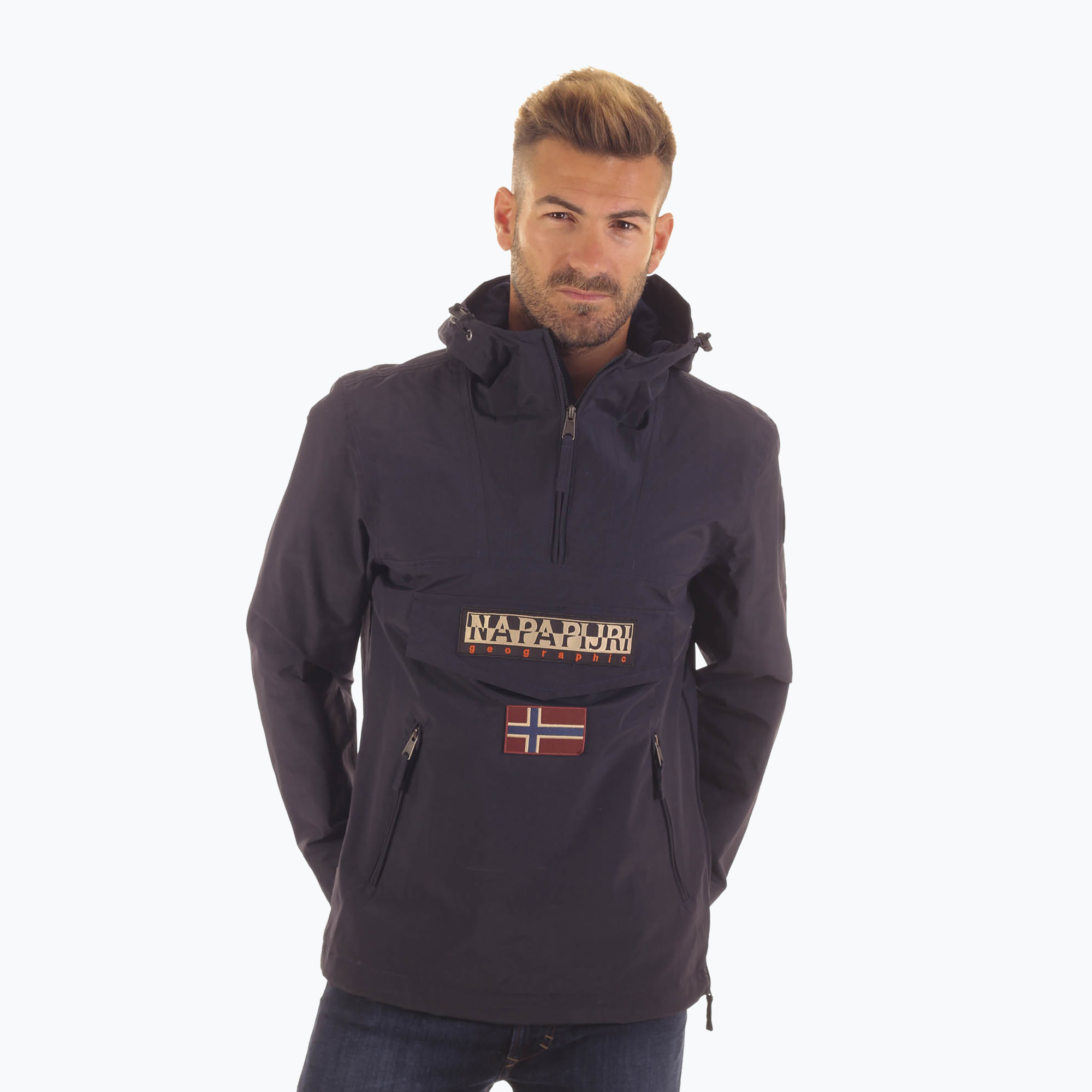 43%-kal olcsóbban.  Férfi Napapijri Rainforest Pocket Summer azul marino kabát