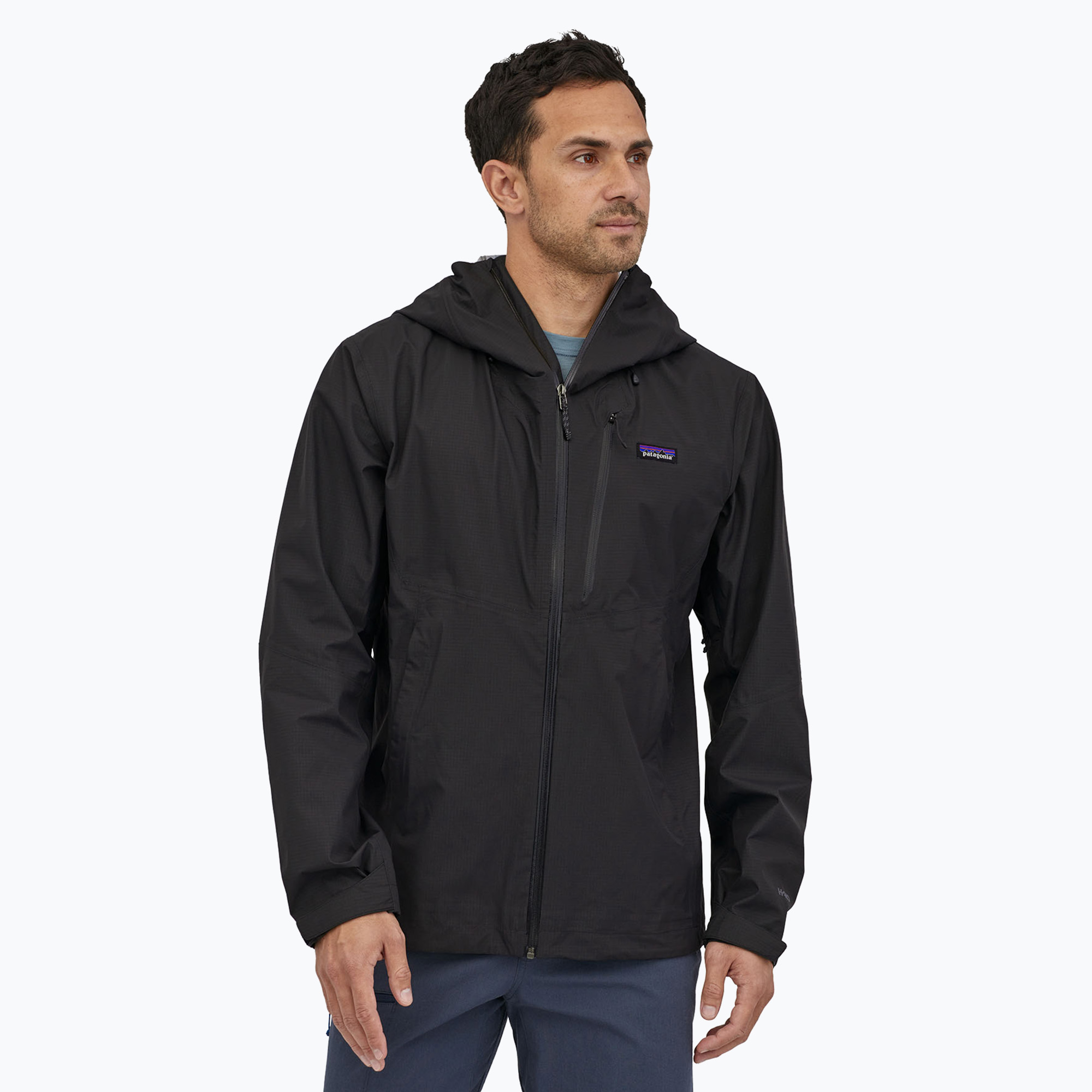15%-kal olcsóbban.  Férfi esőkabát Patagonia Granite Crest Rain black. Méret: S