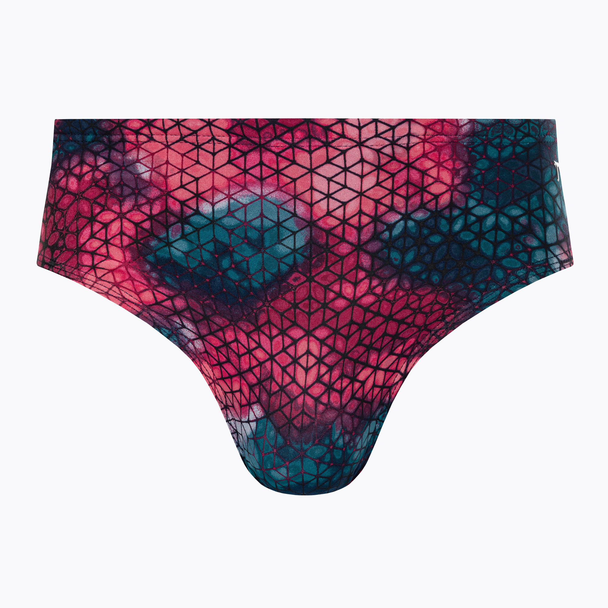27%-kal olcsóbban.  Férfi TYR Starhex Racer piros/multi úszó alsónadrág. Méret: S
