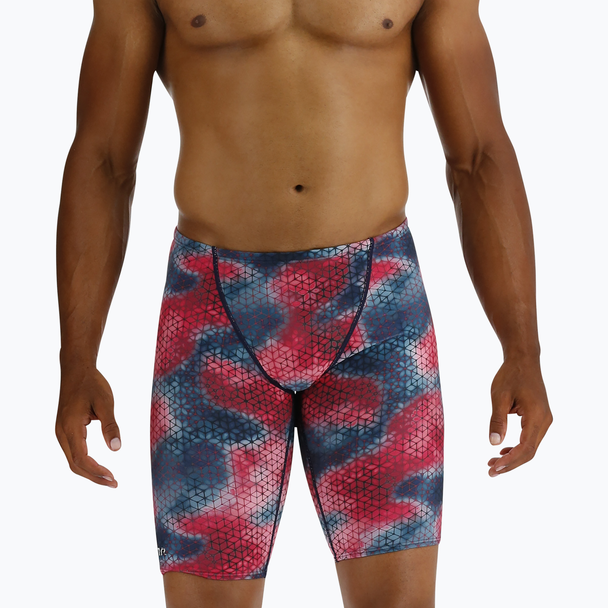 15%-kal olcsóbban.  Férfi fürdőruha TYR Starhex piros/multi. Méret: XL