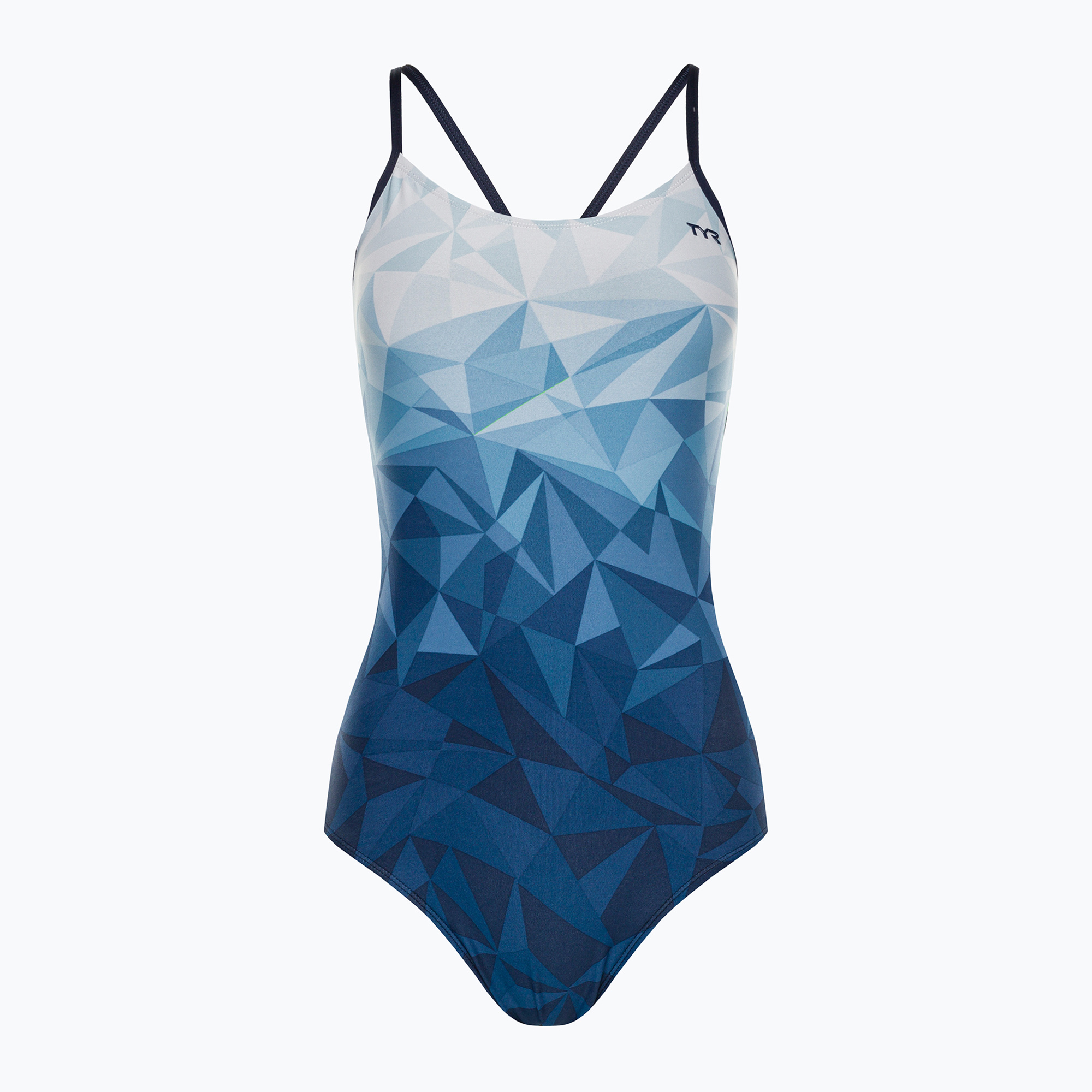 33%-kal olcsóbban.  Női egyrészes fürdőruha TYR Geoscope Cutoutfit kék/fehér. Méret: XL