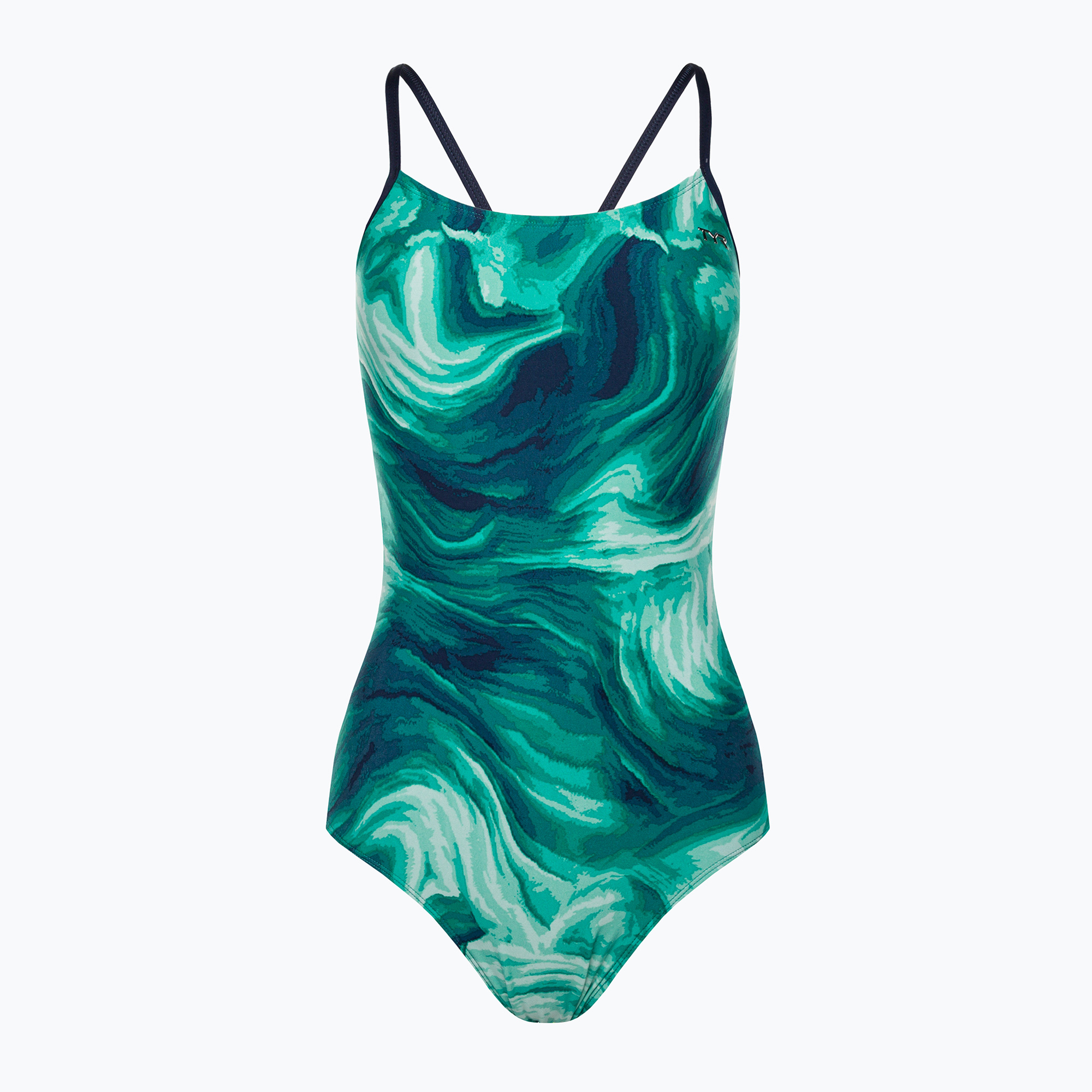33%-kal olcsóbban.  Női egyrészes fürdőruha TYR Mezio Cutoutfit teal/multi. Méret: S
