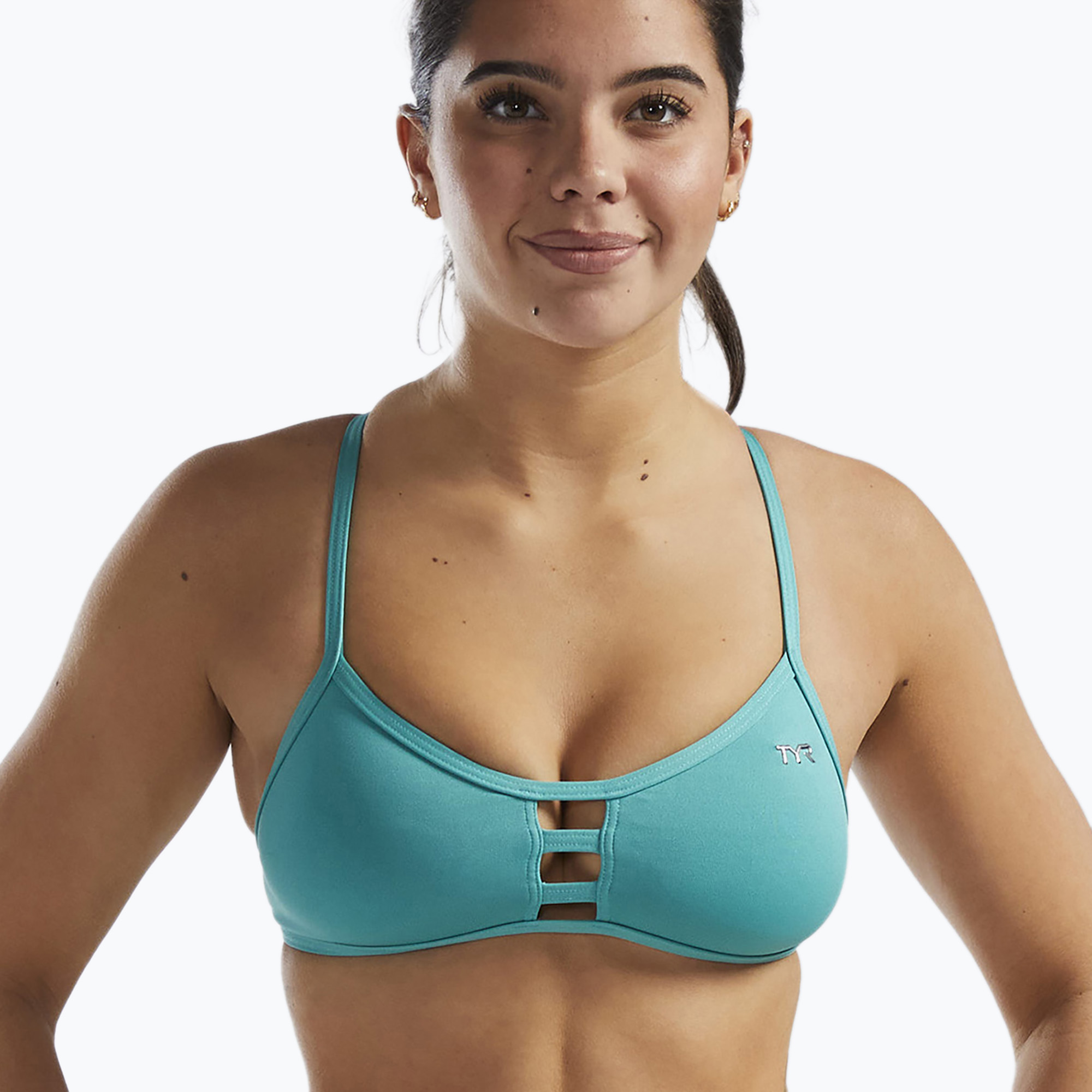 28%-kal olcsóbban.  TYR Solid Pacific Tieback Top latigo bay felszerelés. Méret: S