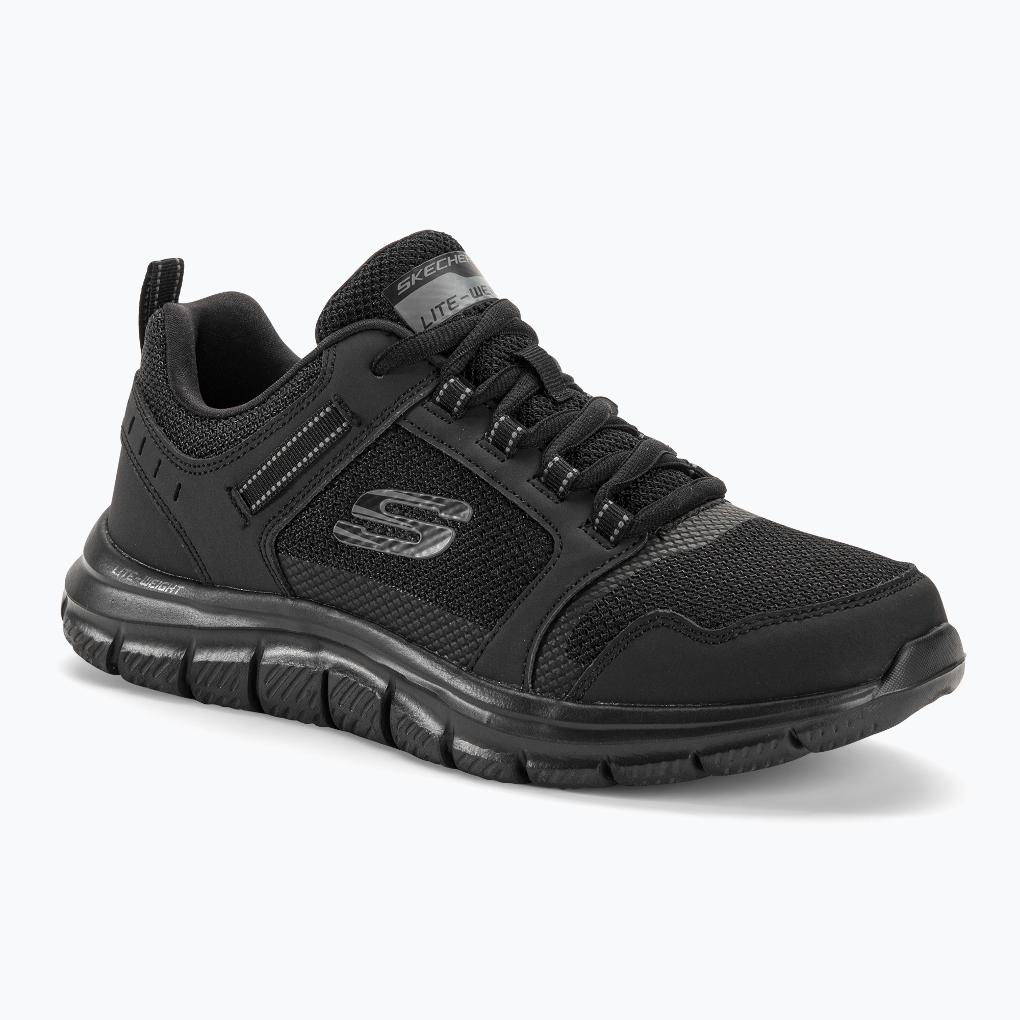 16%-kal olcsóbban.  SKECHERS Track Knockhill férfi edzőcipő fekete. Méret: 42.5 EU
