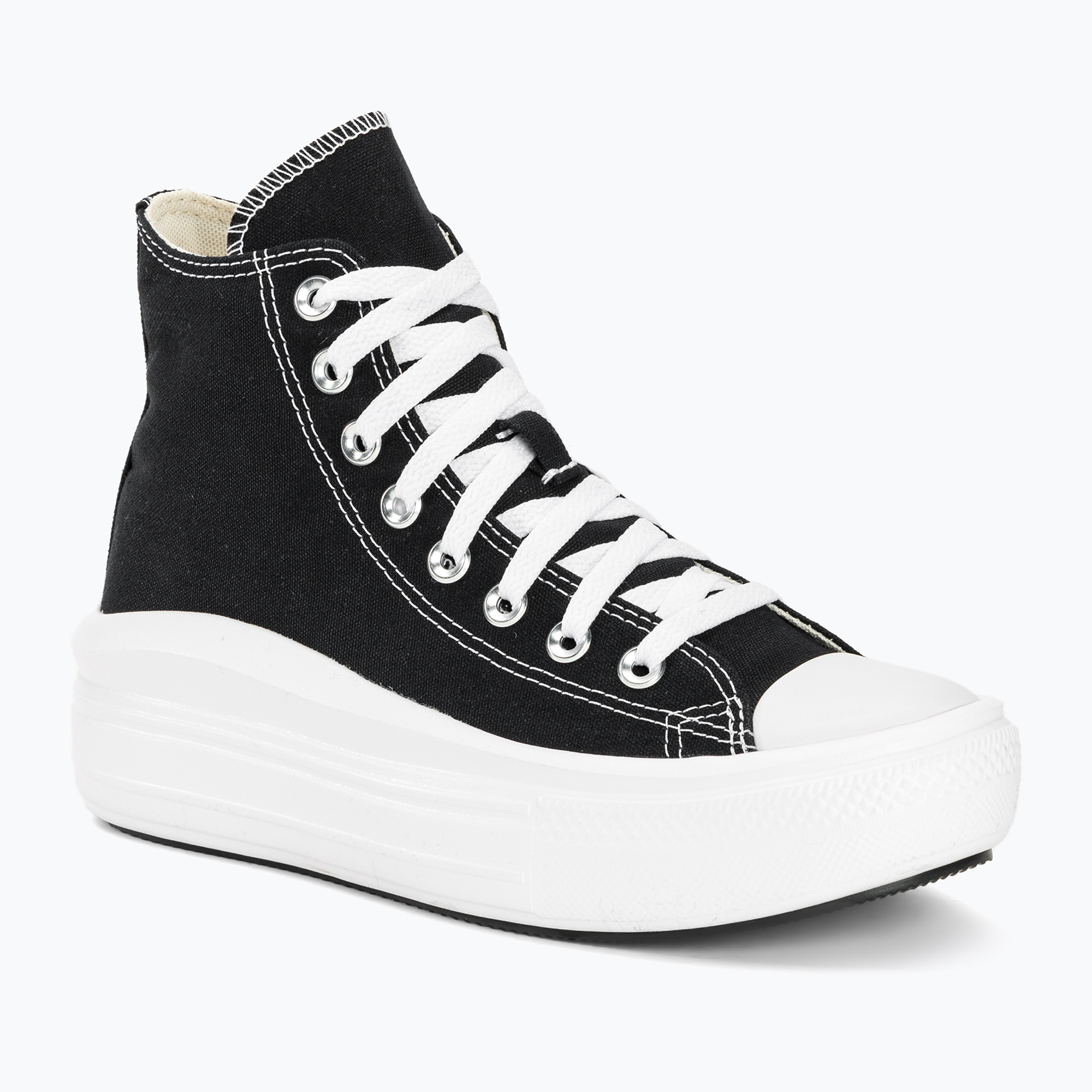 14%-kal olcsóbban.  Converse női tornacipő Chuck Taylor All Star Move Platform Hi fekete/természetes elefántcsont/fehér