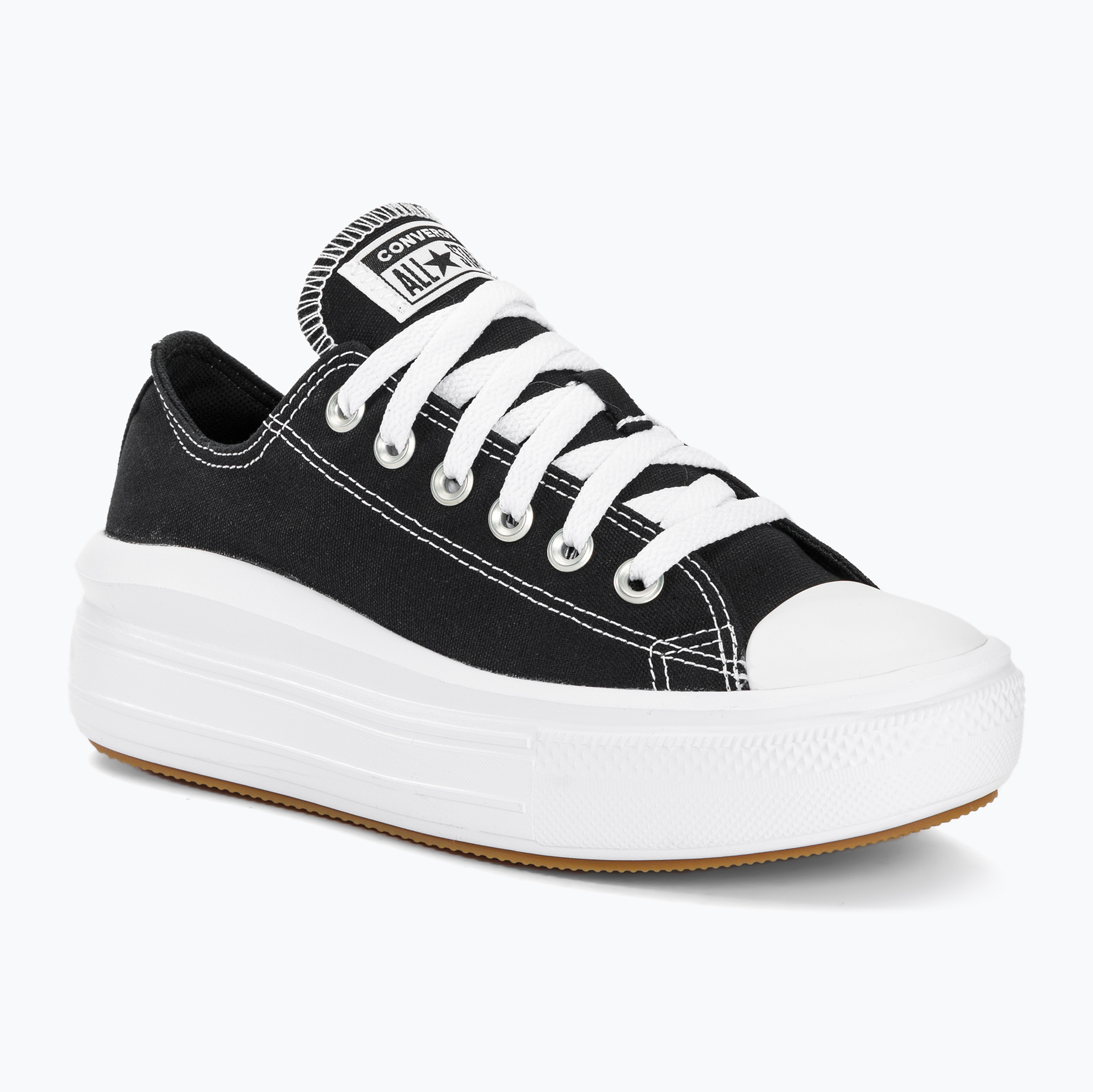 15%-kal olcsóbban.  Női tornacipő Converse Chuck Taylor All Star Move Canvas Platform Ox fekete/fehér/fehér