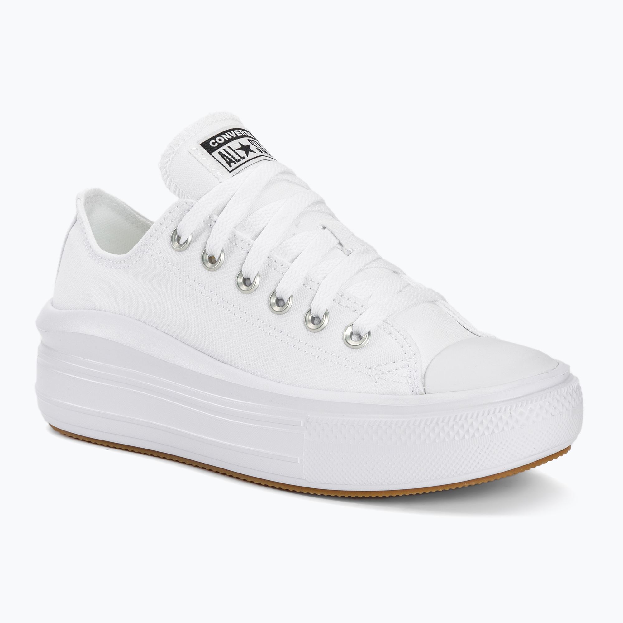 15%-kal olcsóbban.  Női tornacipő Converse Chuck Taylor All Star Move Canvas Platform Ox fehér/fehér/fehér