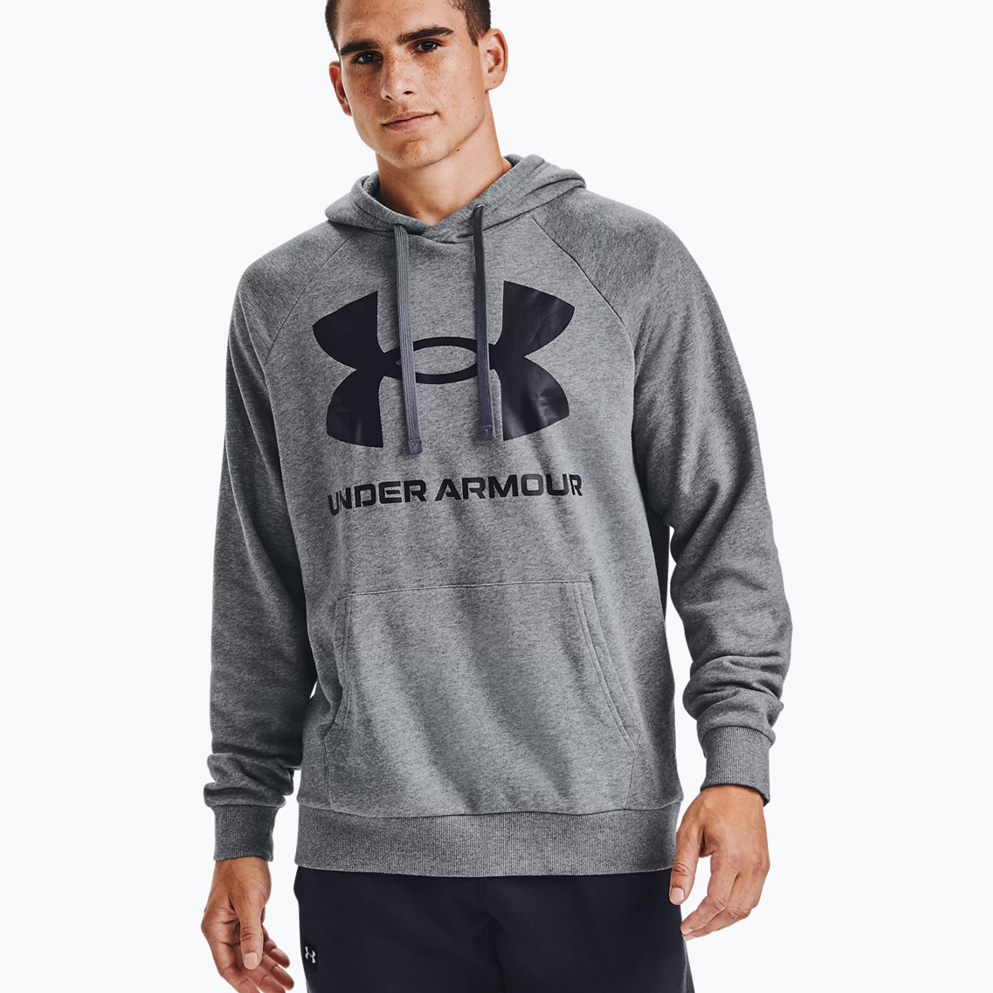 37%-kal olcsóbban.  Under Armour férfi edzőpulóver Rival Fleece Big Logo HD sötétszürke 1357093-012