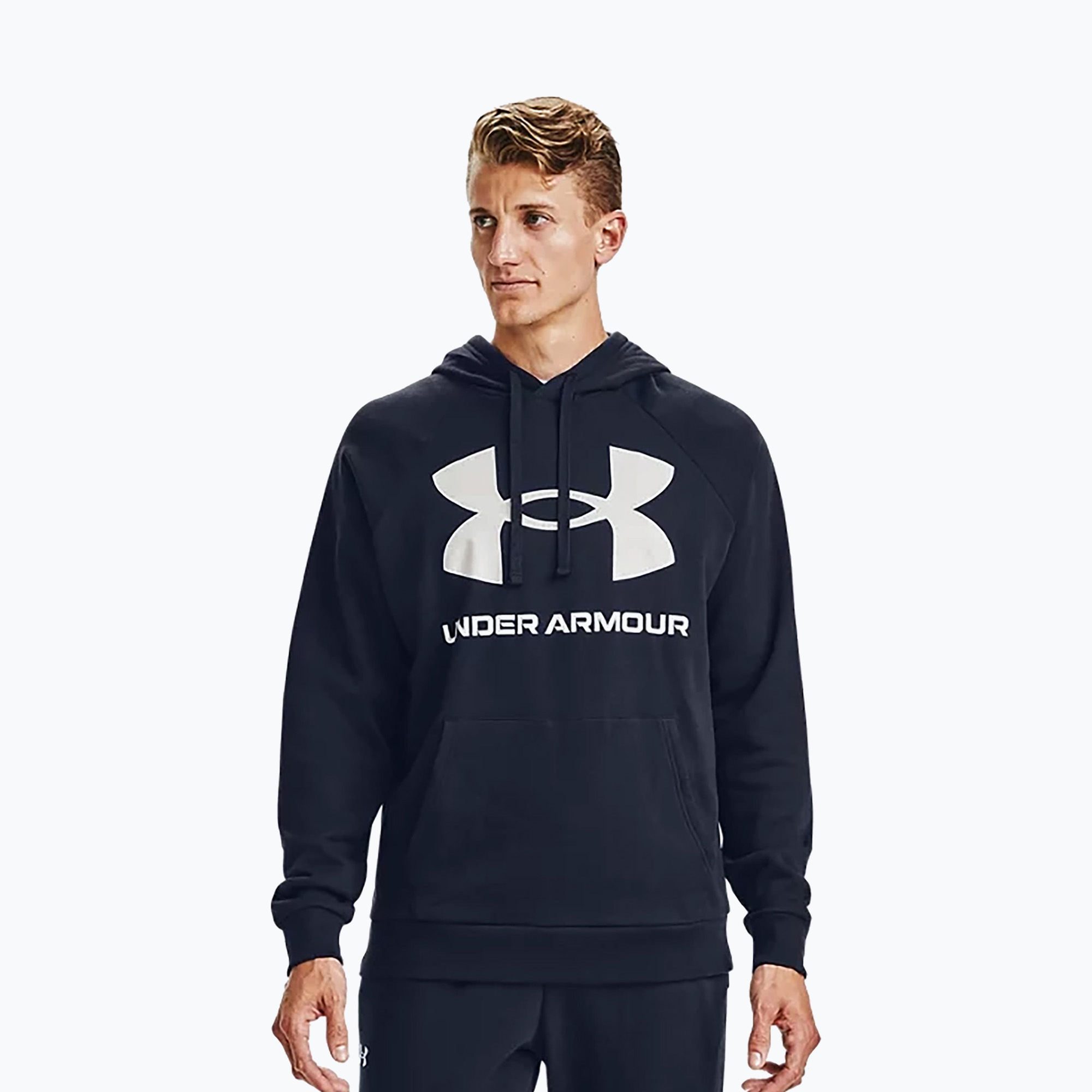 37%-kal olcsóbban.  Under Armour férfi kapucnis pulóver Rival Fleece Big Logo Hd navy blue 1357093