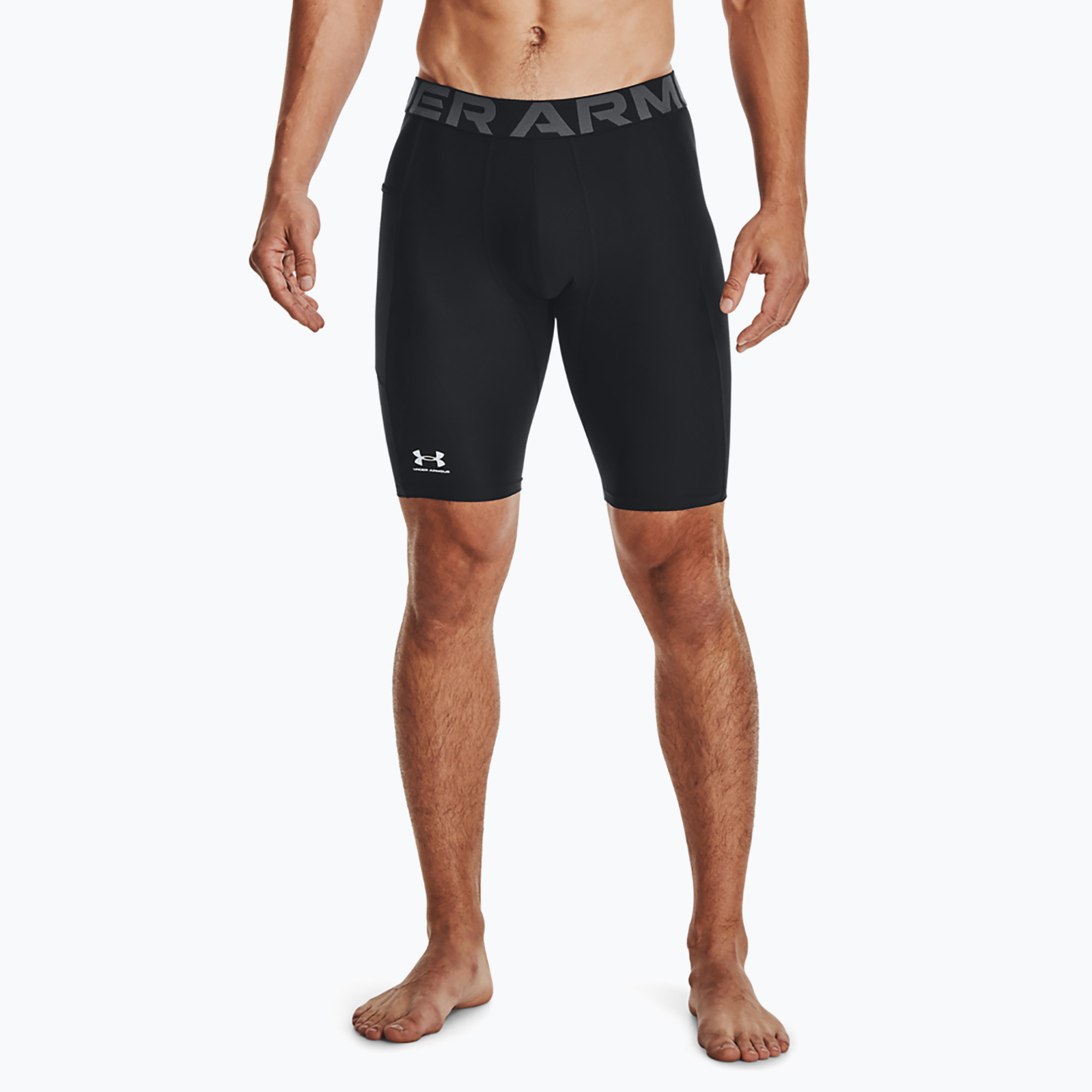 15%-kal olcsóbban.  férfi rövidnadrág  Under Armour HG Armour Long Shorts black/white. Méret: S