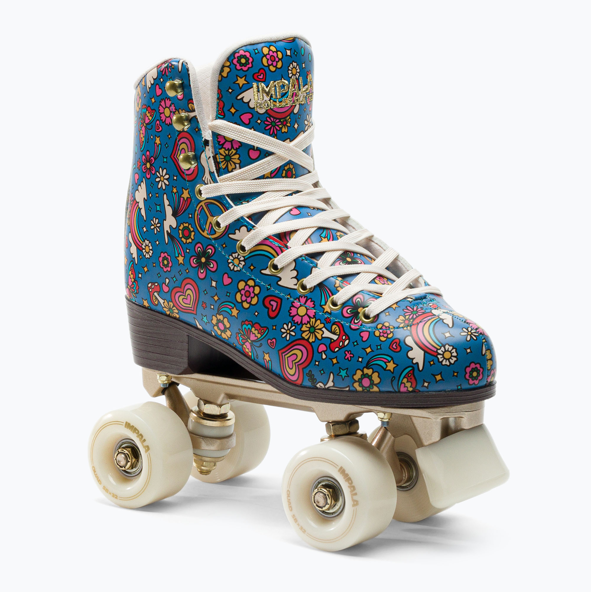 13%-kal olcsóbban.  Női korcsolya IMPALA Quad Skate kék IMPROLLER1. Méret: 36 (5 US)