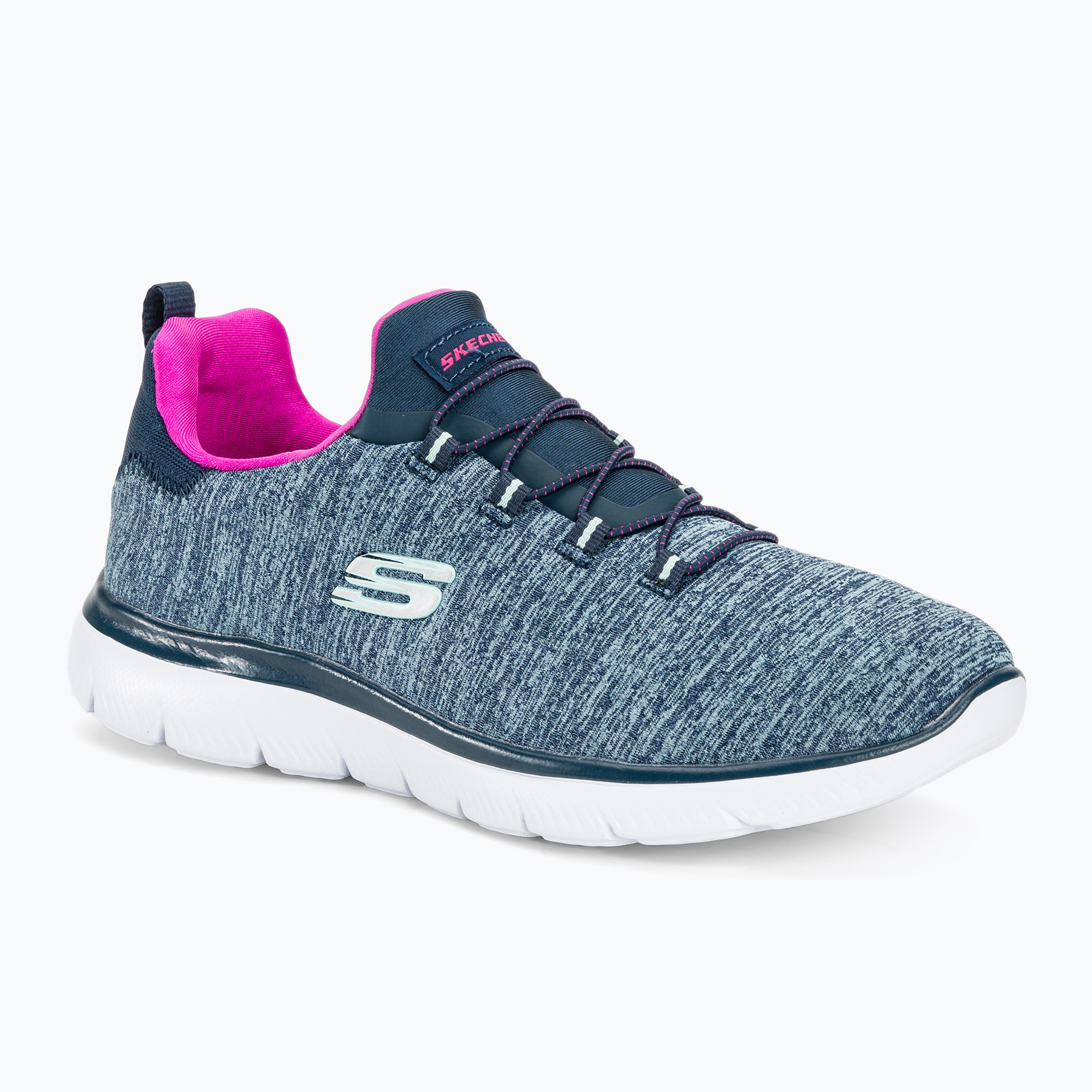 15%-kal olcsóbban.  női cipő SKECHERS Summits Quick Getaway navy/hot pink. Méret: 36 EU