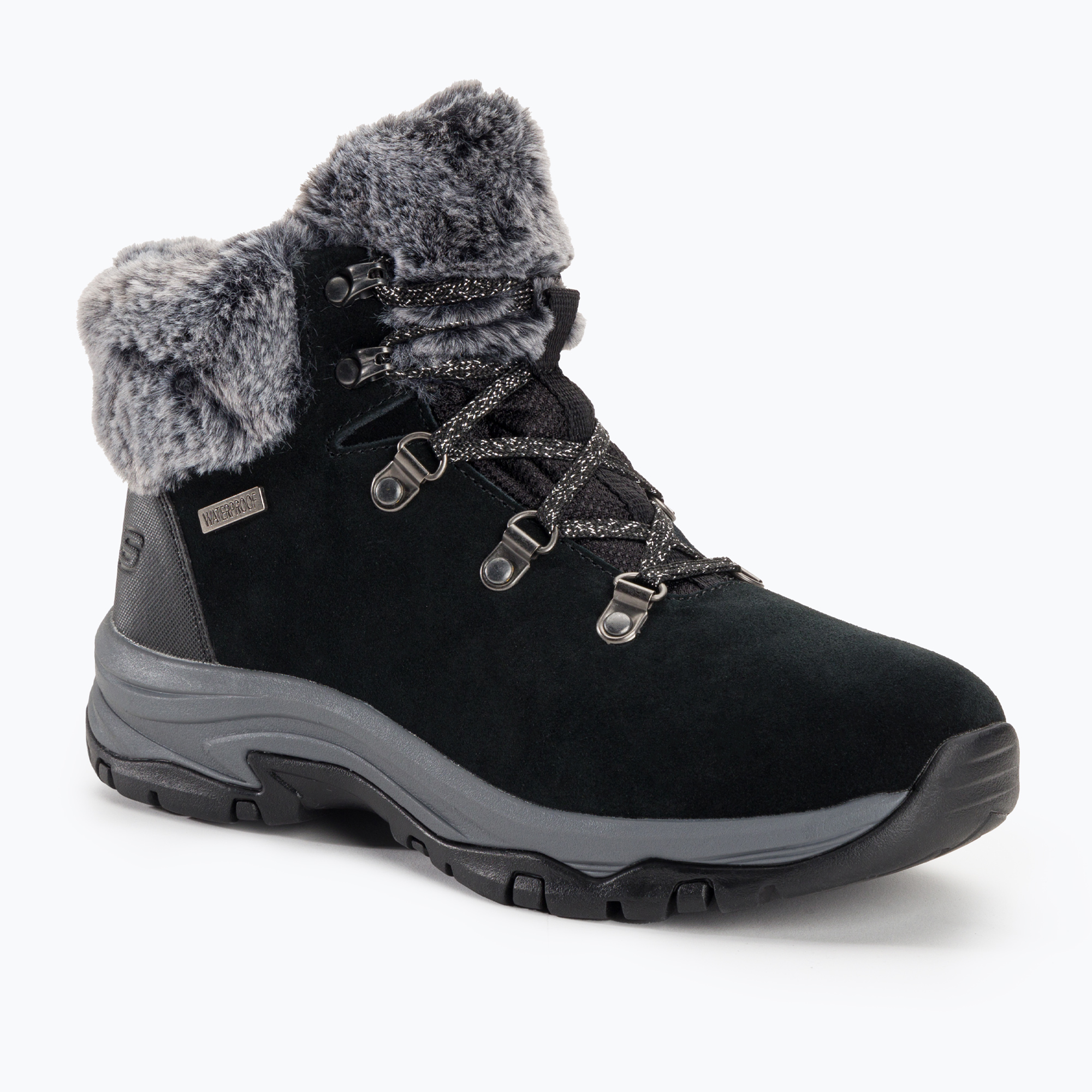 30%-kal olcsóbban.  Női trekking cipő SKECHERS Trego Falls Finest fekete