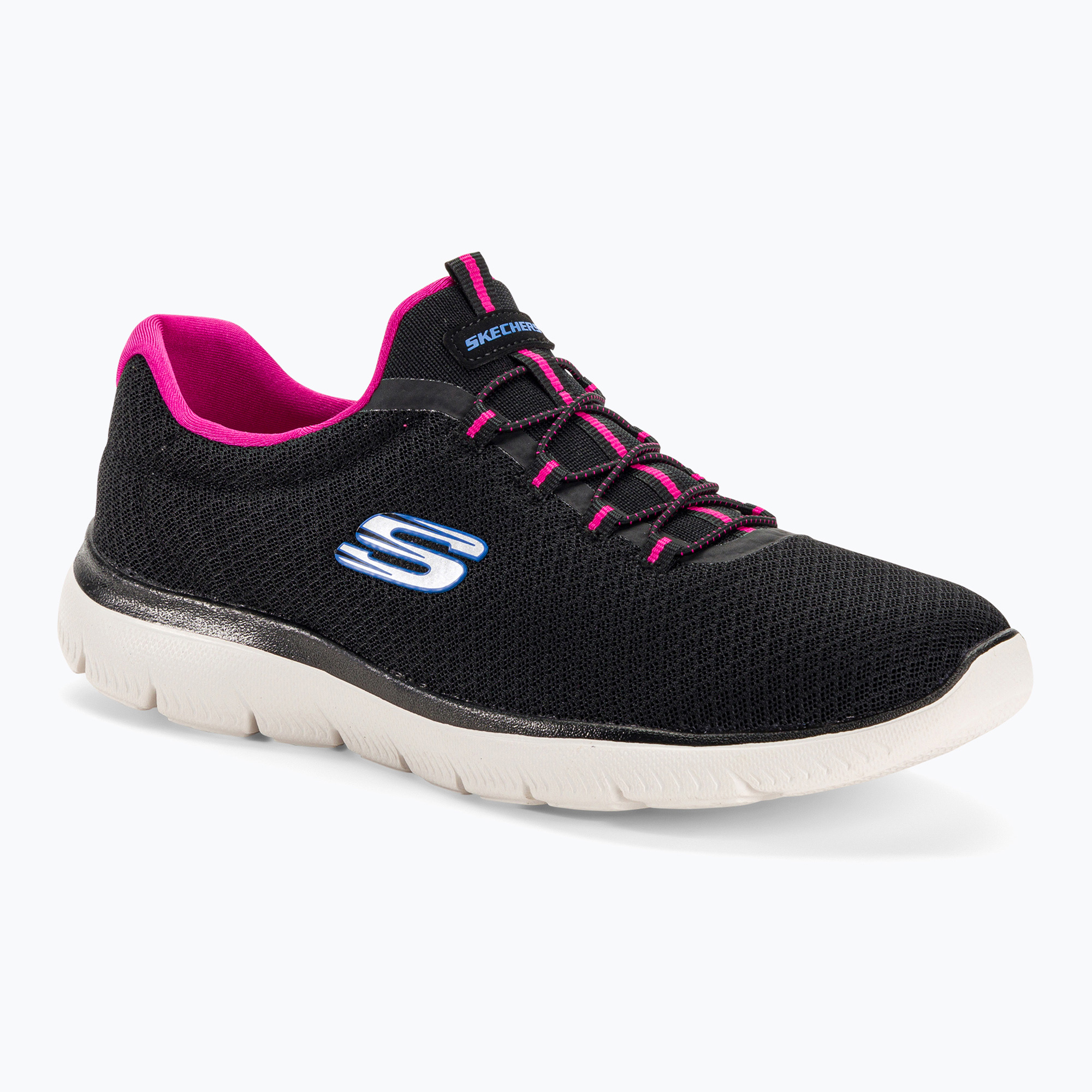 31%-kal olcsóbban.  Női edzőcipő SKECHERS Summits fekete/dögös rózsaszín