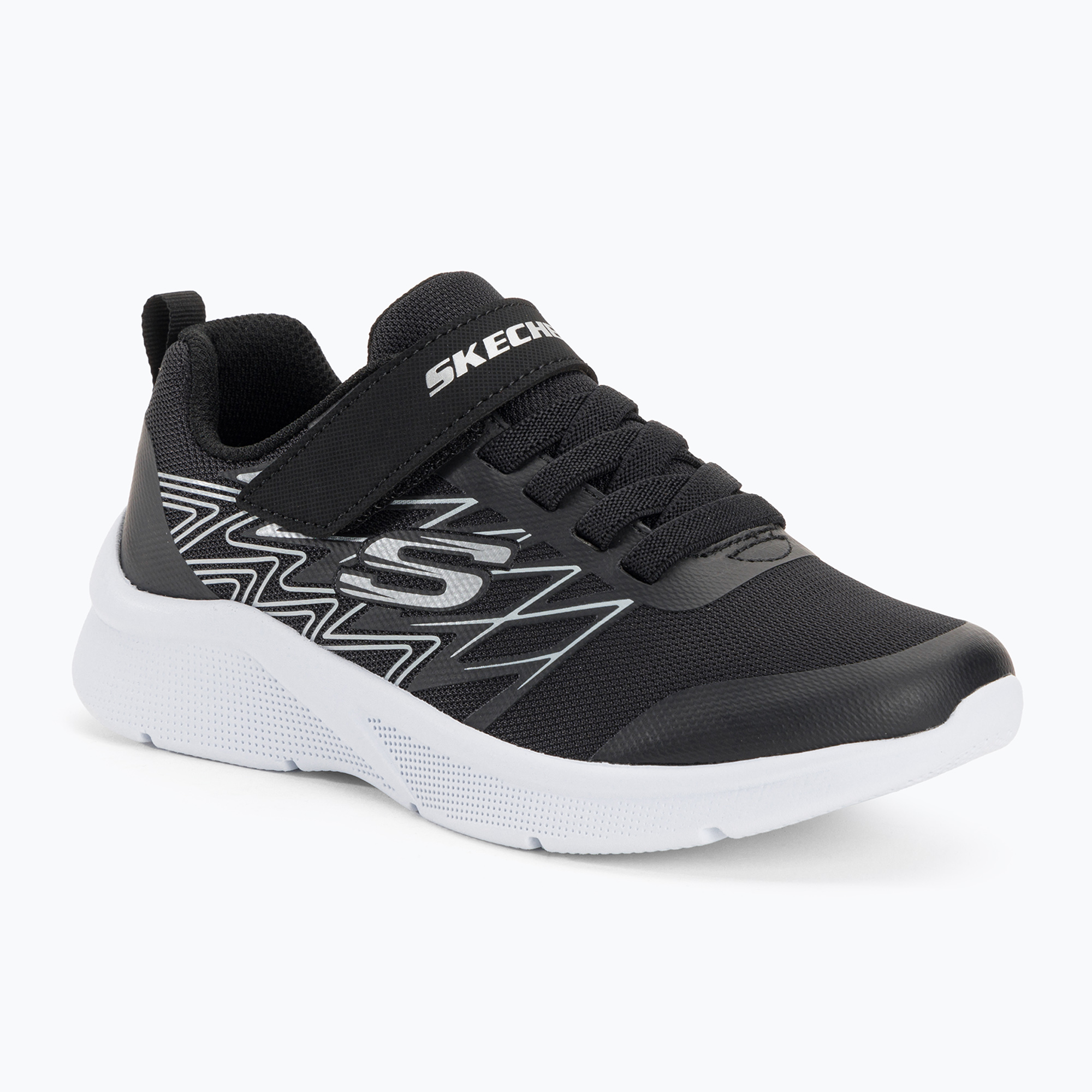 31%-kal olcsóbban.  SKECHERS Microspec Texlor fekete/ezüst gyermek edzőcipő