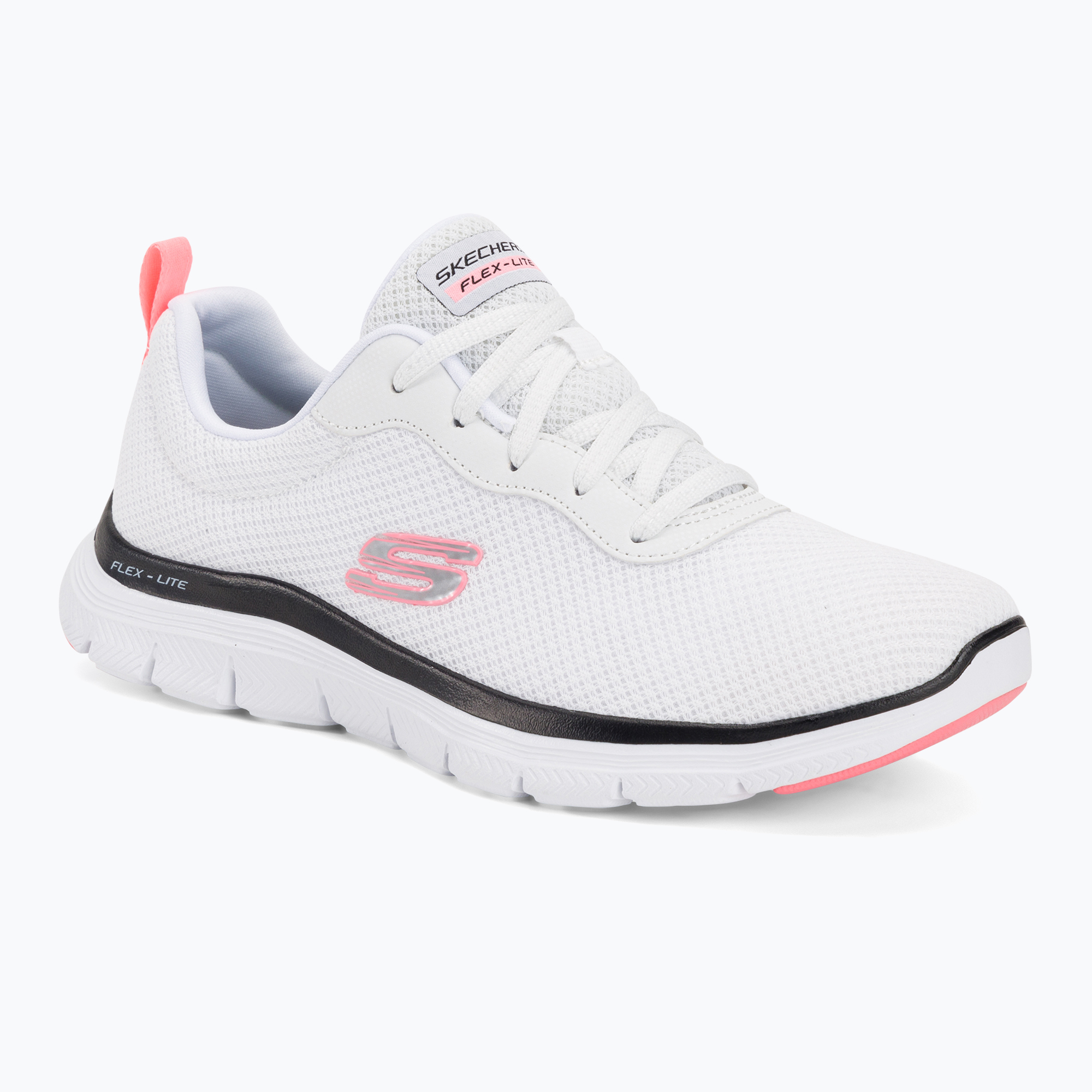 31%-kal olcsóbban.  Női edzőcipő SKECHERS Flex Appeal 4.0 Brilliant View fehér/rózsaszín. Méret: 40 EU