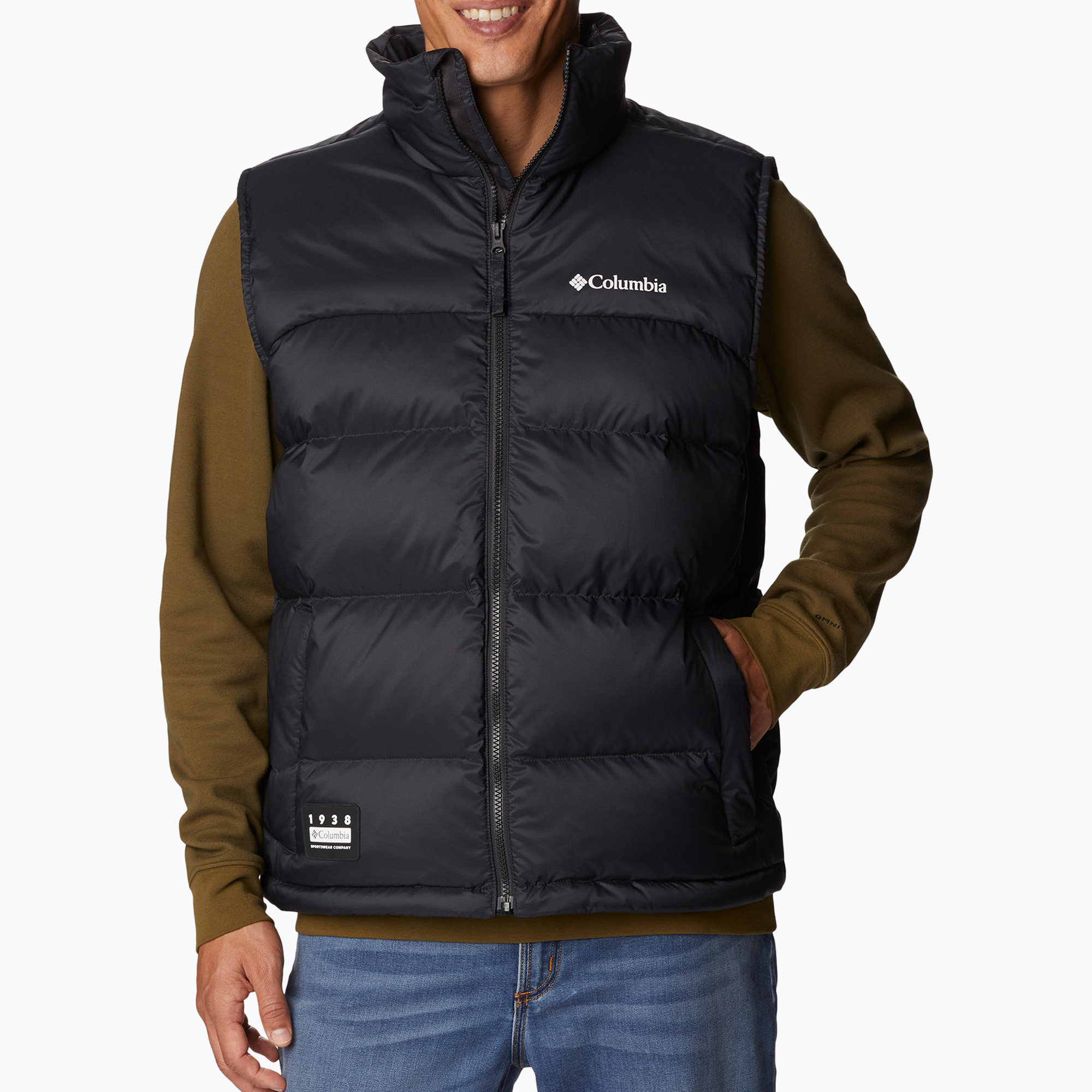 28%-kal olcsóbban.  Columbia Bulo Point II Down férfi trekking ujjatlan fekete. Méret: XL