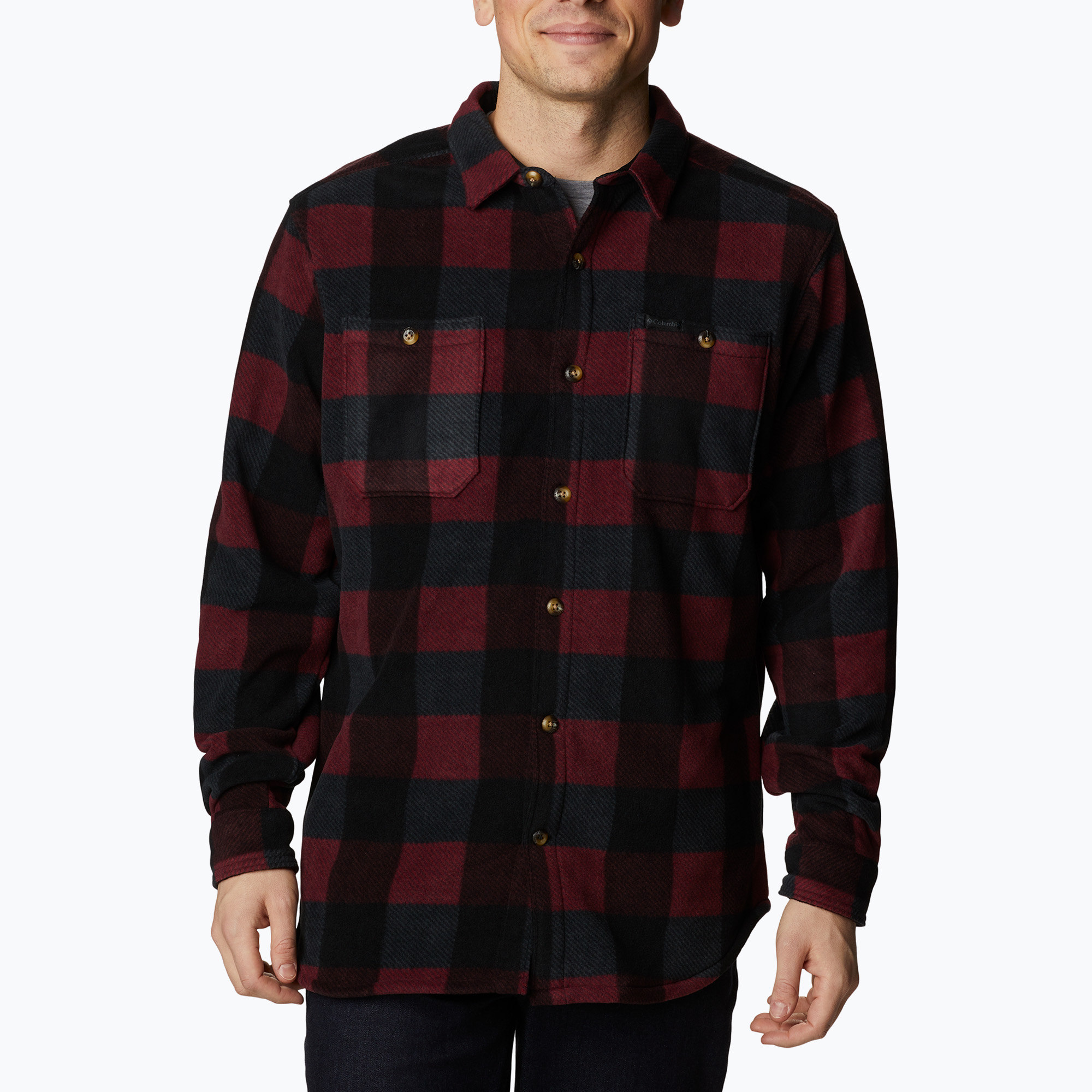 30%-kal olcsóbban.  Columbia Flare Gun Fleece férfi ing piros/fekete 1866624. Méret: S