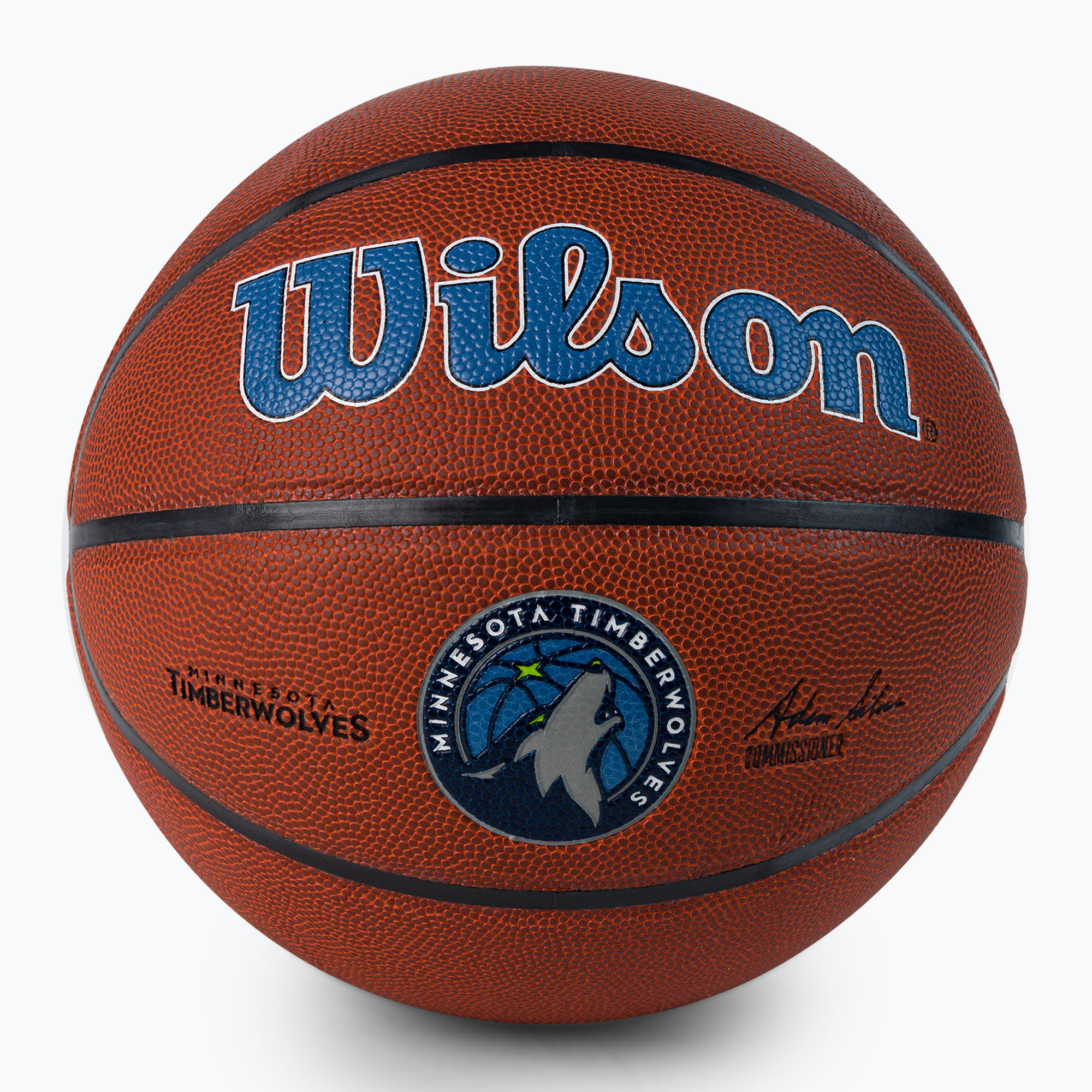 17%-kal olcsóbban.  Wilson NBA Team Alliance Minnesota Timberwolves kosárlabda barna WTB3100XBMIN. Méret: 7