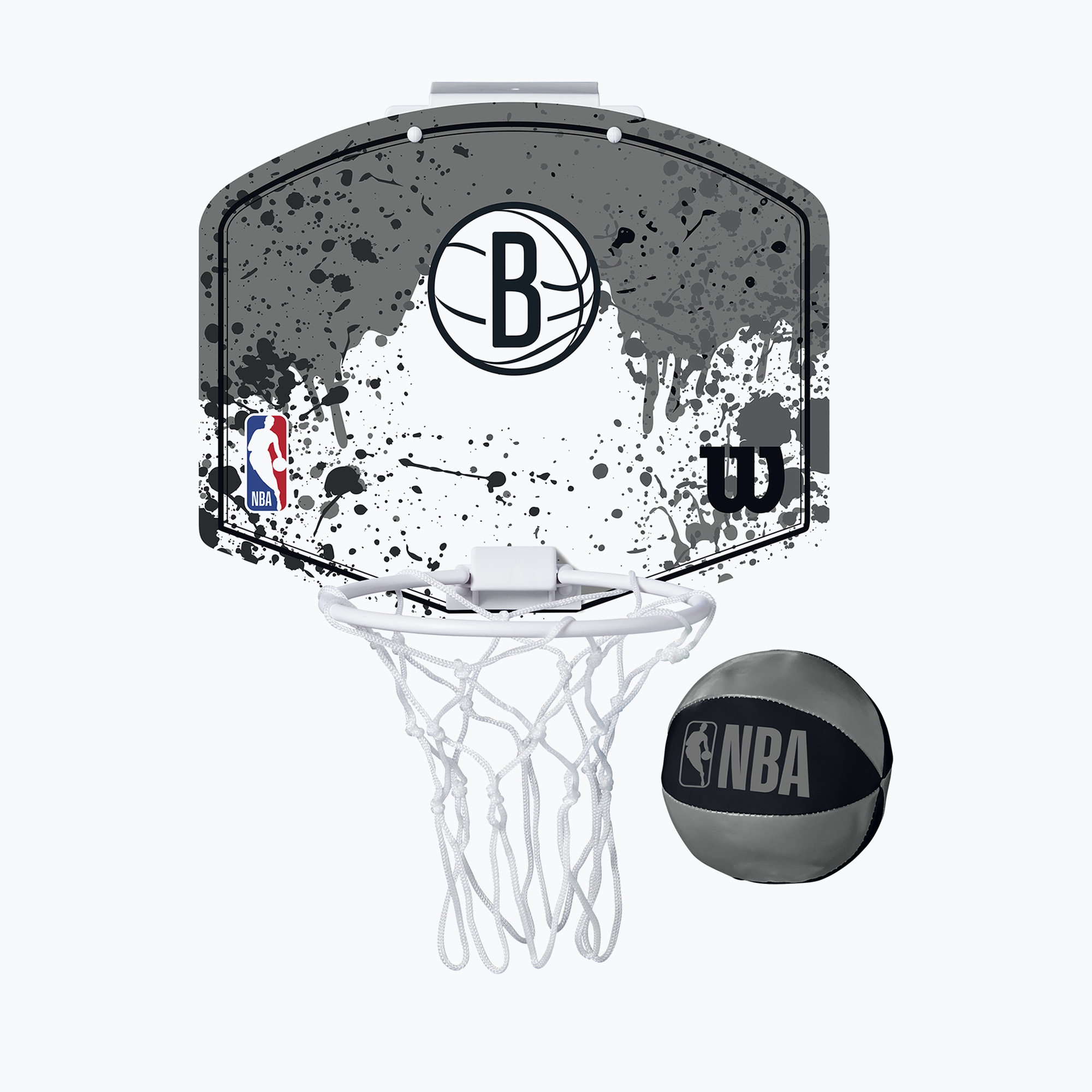 15%-kal olcsóbban.  Wilson NBA Team Mini Hoop Brooklyn Nets kosárlabda szett fekete. Méret: OS