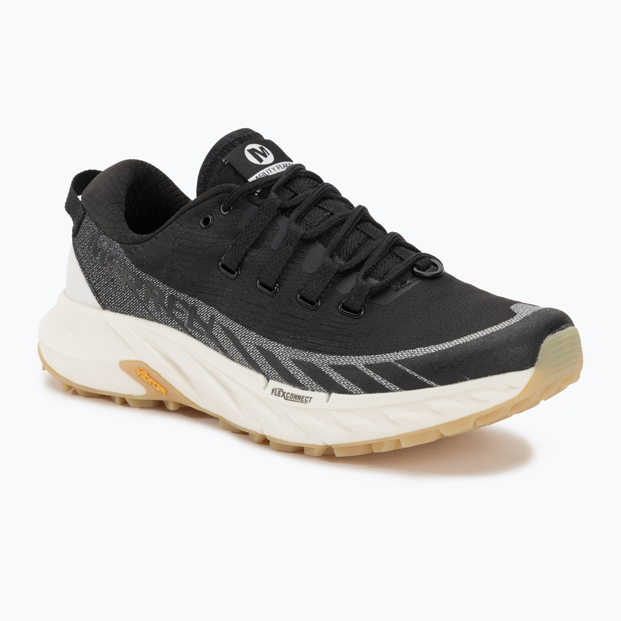35%-kal olcsóbban.  Férfi Merrell Agility Peak 4 Solution Dye fekete/fehér futócipő