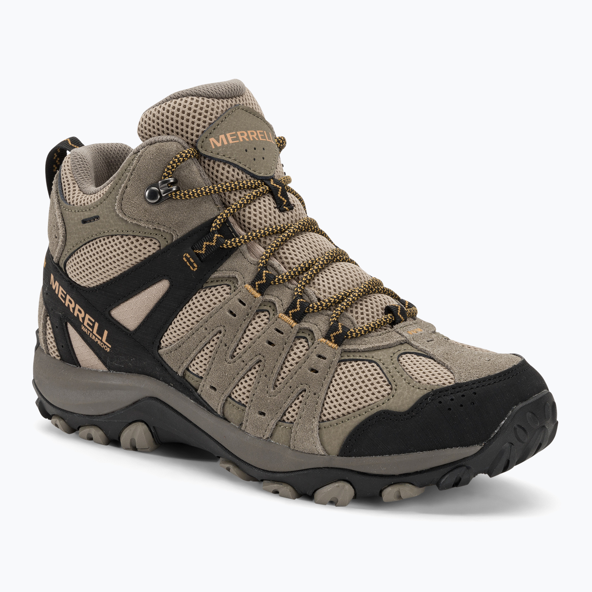 34%-kal olcsóbban.  Férfi túracipő Merrell Accentor 3 Mid WP pecan. Méret: 42 EU