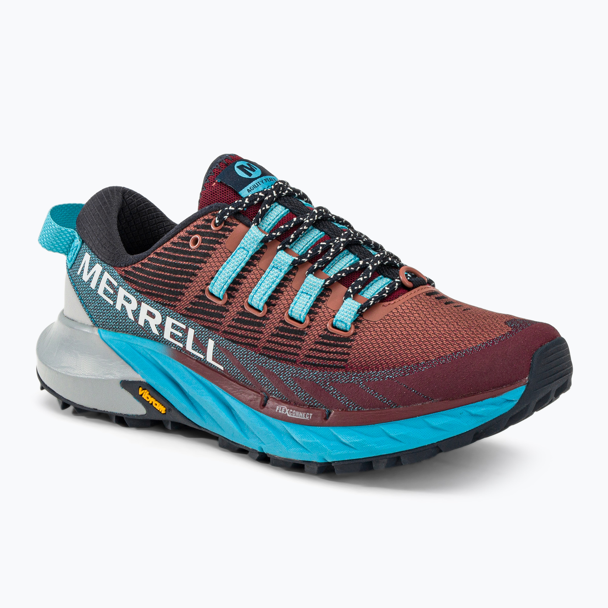 33%-kal olcsóbban.  Merrell Agility Peak 4 női futócipő bordó-kék J067546. Méret: 40 EU