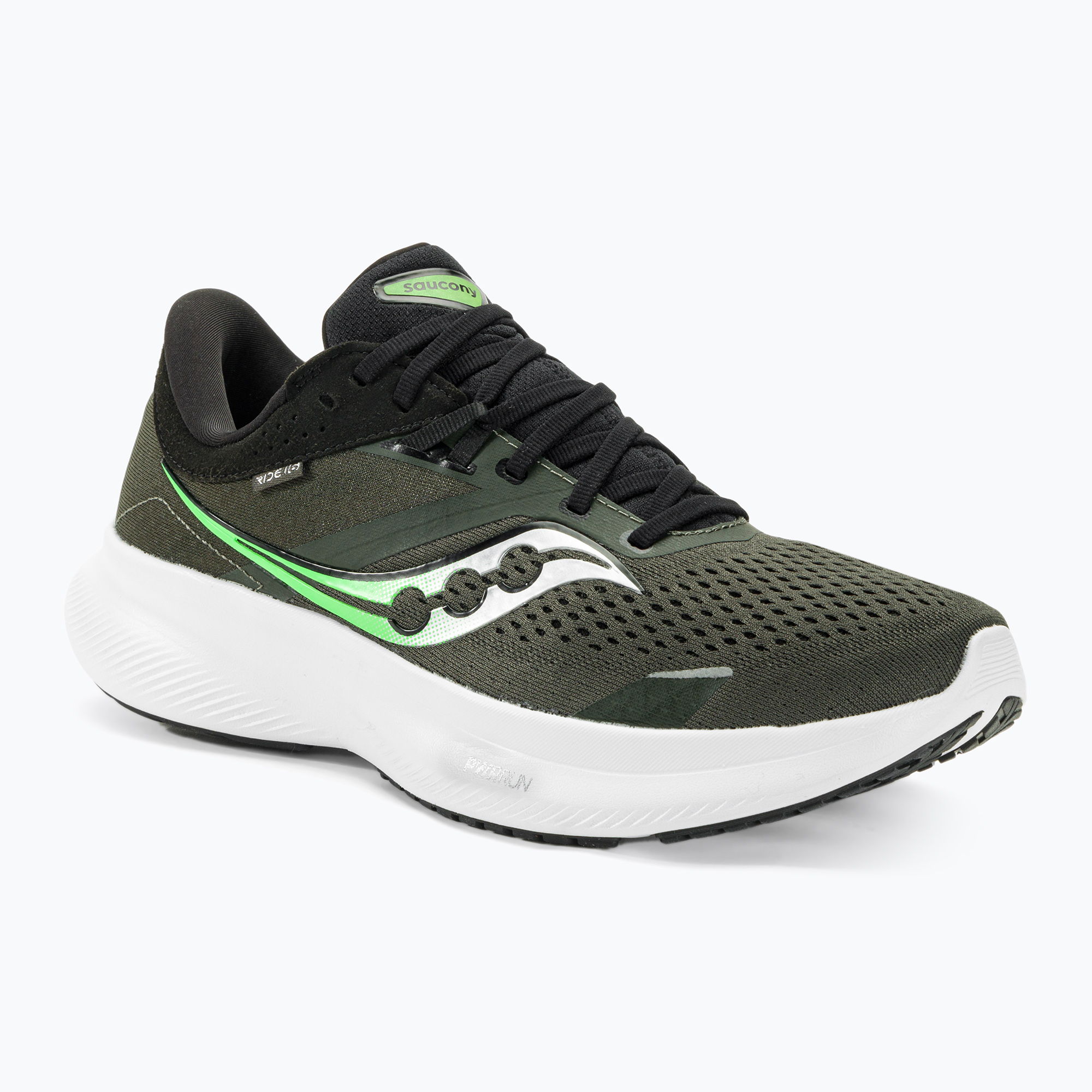 38%-kal olcsóbban.  Férfi Saucony Ride 16 umbra/slime futócipő