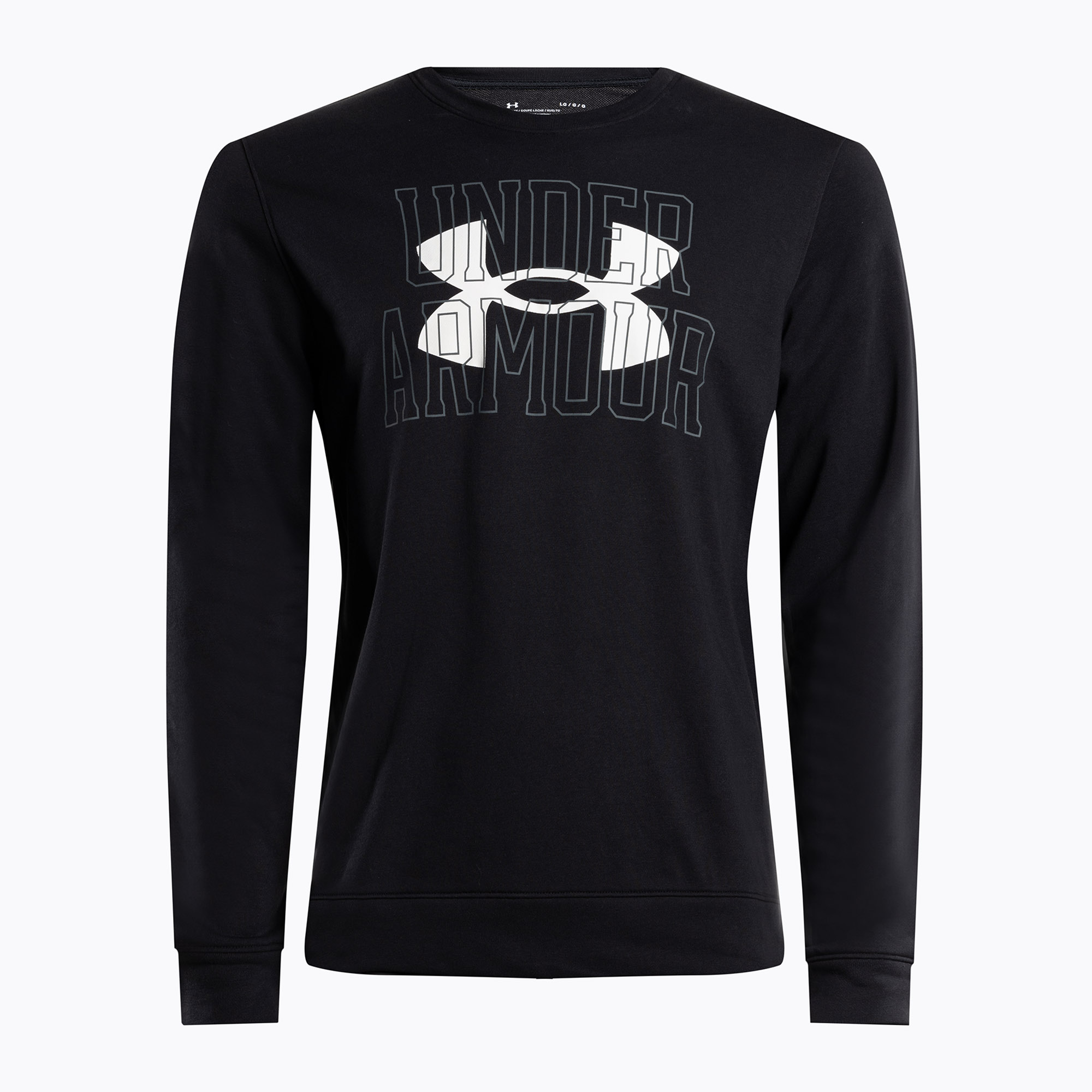 45%-kal olcsóbban.  Under Armour férfi edző pulóver Rival Terry Logo Crew fekete 1370391-001. Méret: XXL