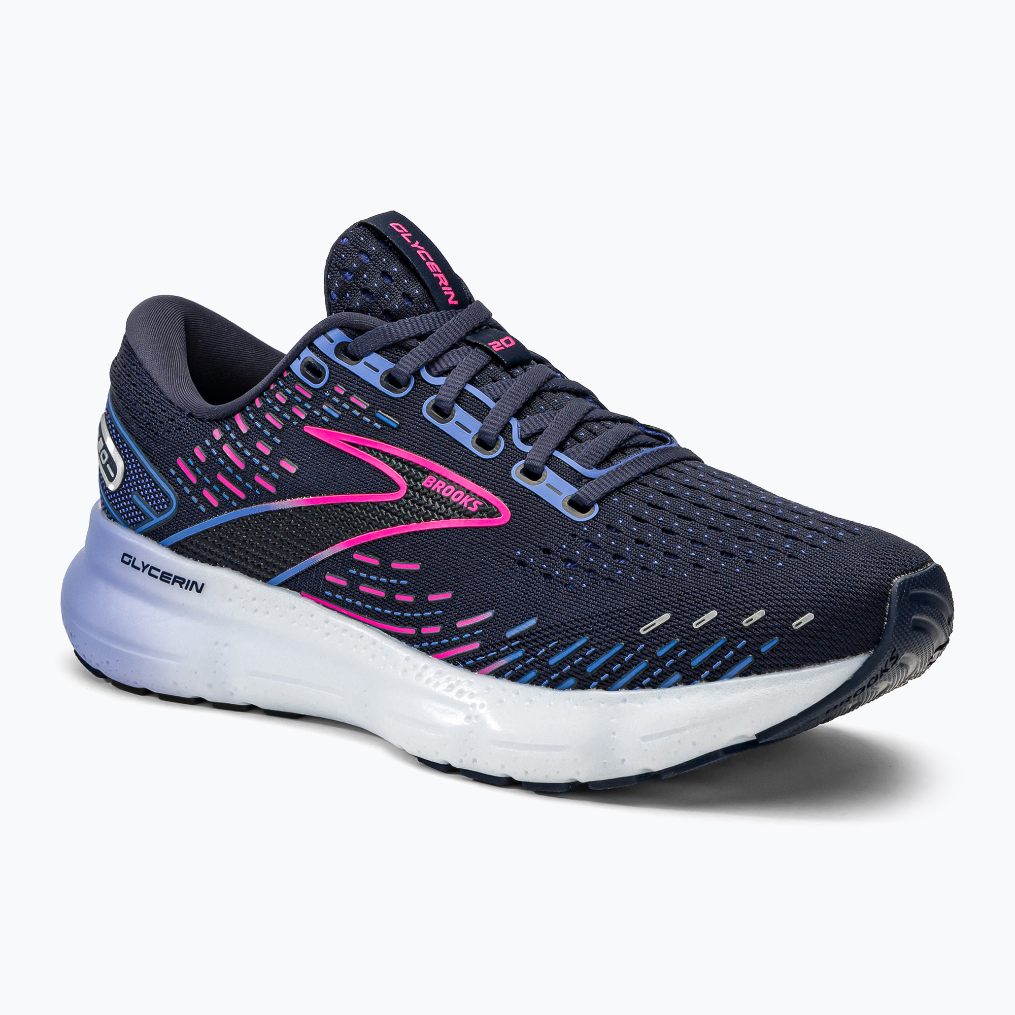 30%-kal olcsóbban.  Női futócipő Brooks Glycerin 20 tengerészkék 1203691B460
