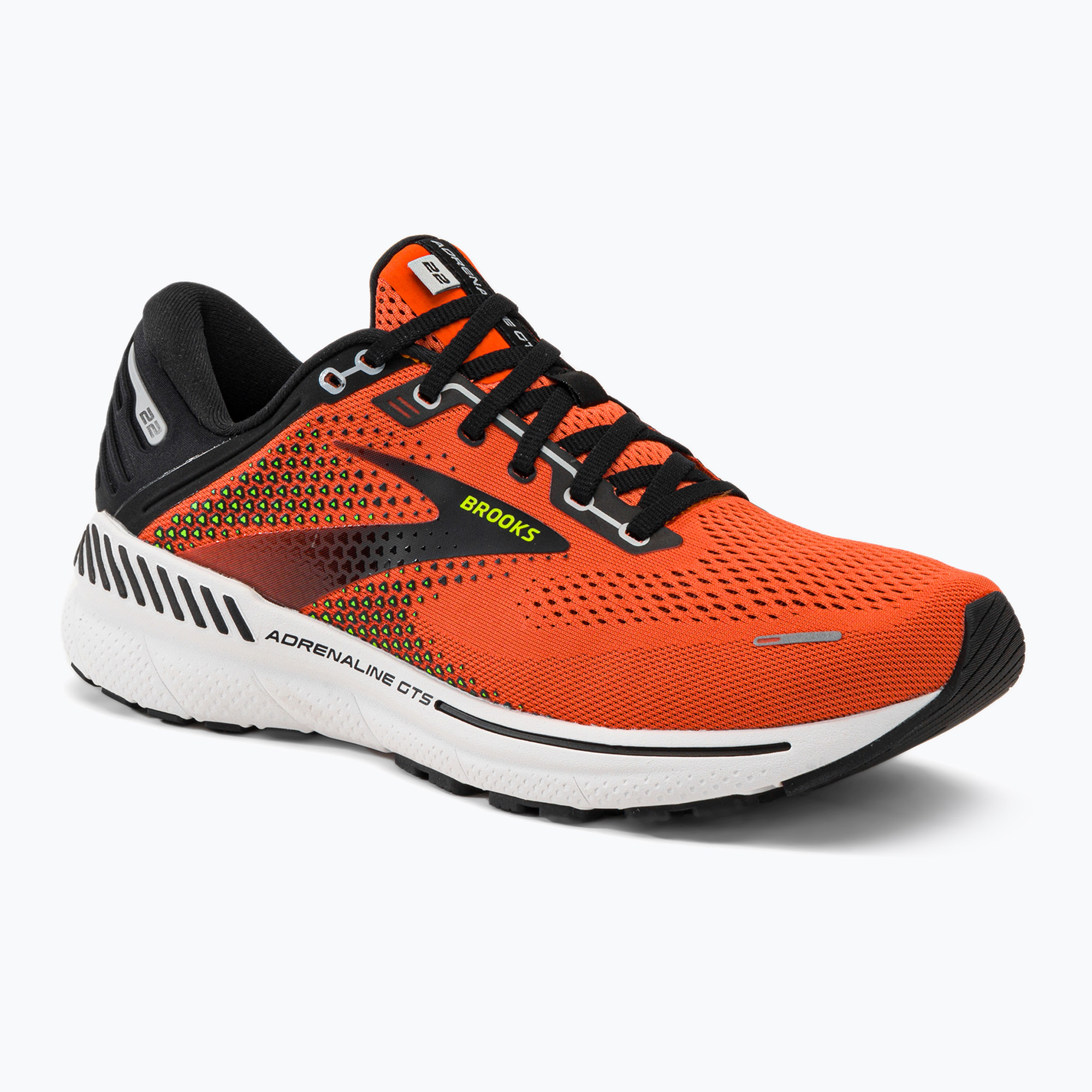 15%-kal olcsóbban.  Férfi futócipő Brooks Adrenaline GTS 22 narancssárga 1103661D846. Méret: 42.5 EU