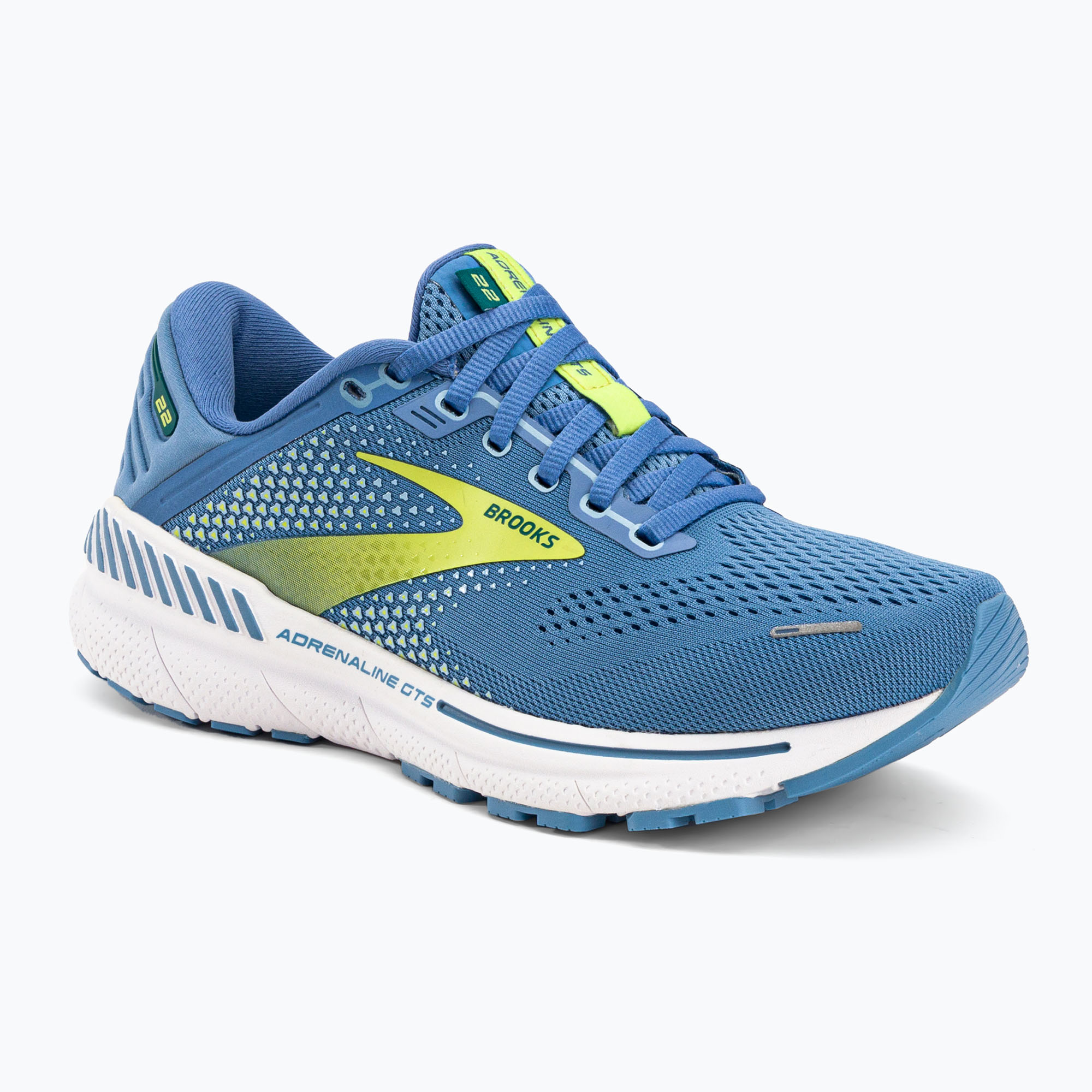 23%-kal olcsóbban.  Női futócipő Brooks Adrenaline GTS 22 kék 1203531B415. Méret: 38 EU