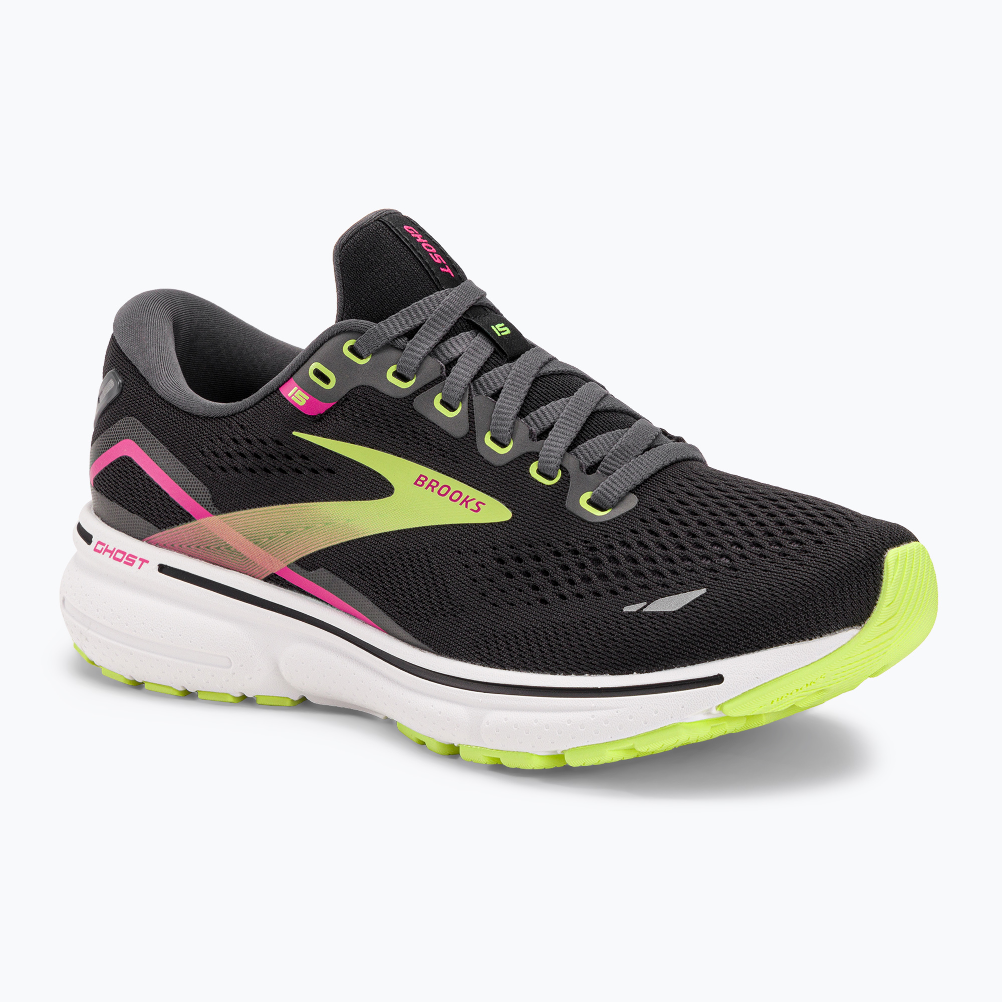 18%-kal olcsóbban.  Brooks Ghost 15 női futócipő fekete/ebony/szilárd zöld