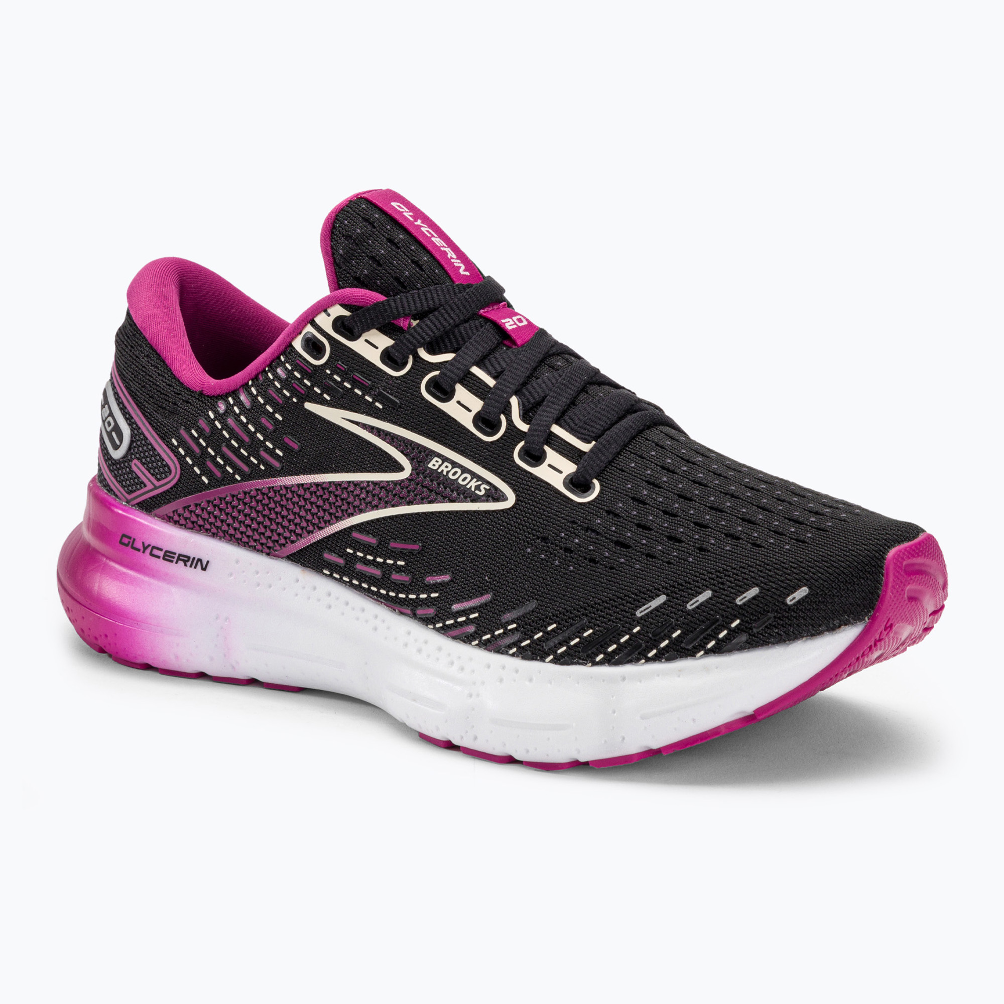 23%-kal olcsóbban.  Női futócipő Brooks Glycerin 20 fekete/fukszia/vászon