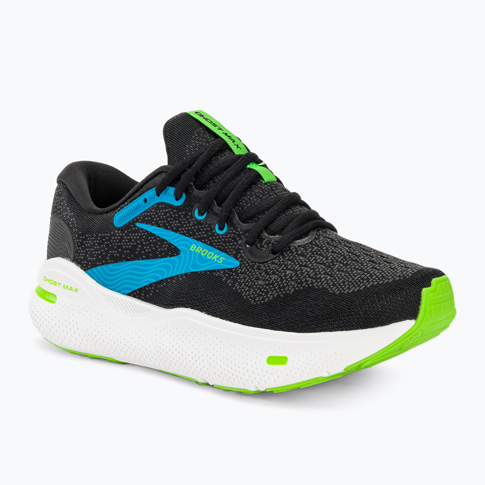 15%-kal olcsóbban.  Férfi futócipő  Brooks Ghost Max black/atomic blue/jasmine