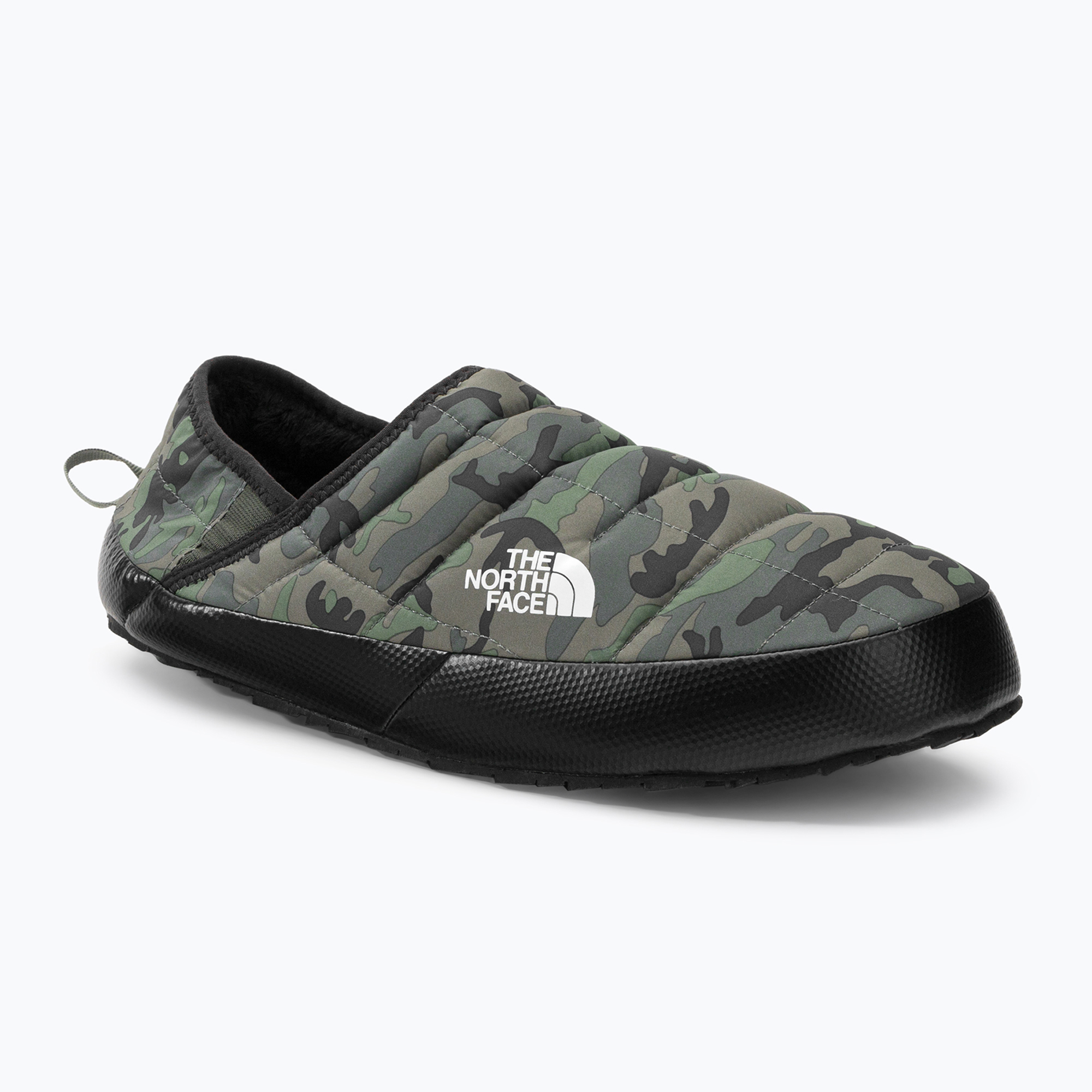 15%-kal olcsóbban.  Férfi téli papucs The North Face Thermoball Traction Mule V zöld-fekete NF0A3UZN33U1. Méret: 48 (14 US)
