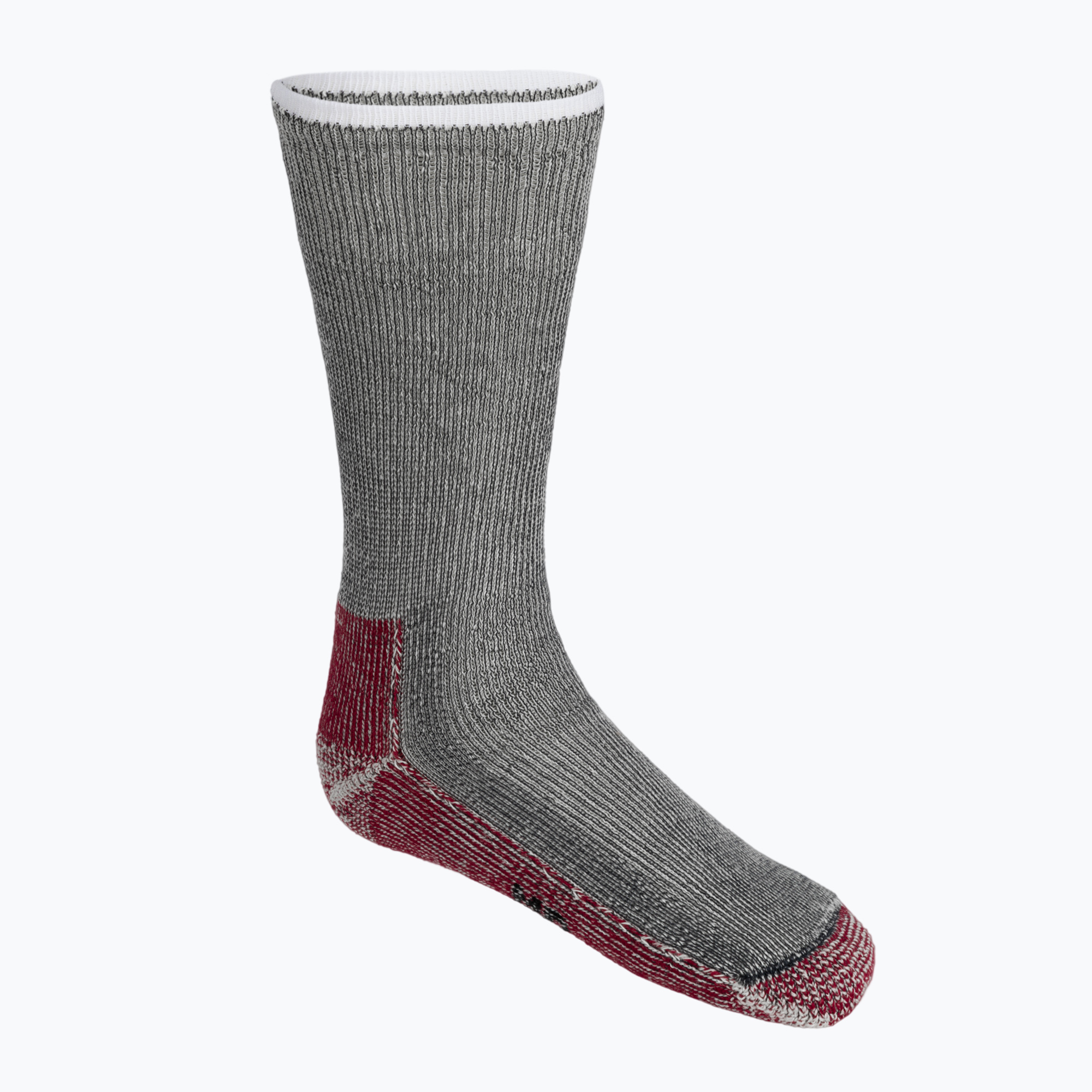 31%-kal olcsóbban.  Smartwool Classic Mountaineer Maximum Cushion Crew szürke-piros trekking zokni SW0133000031. Méret: 46-49 EU
