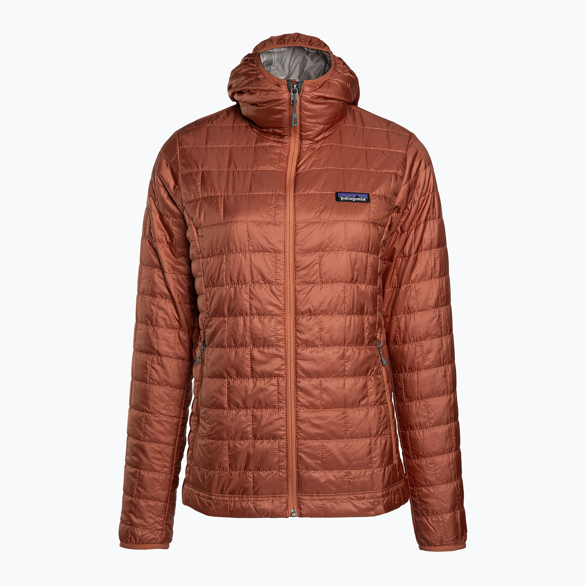27%-kal olcsóbban.  Női szigetelt dzseki Patagonia Nano Puff Hoody burl piros. Méret: M