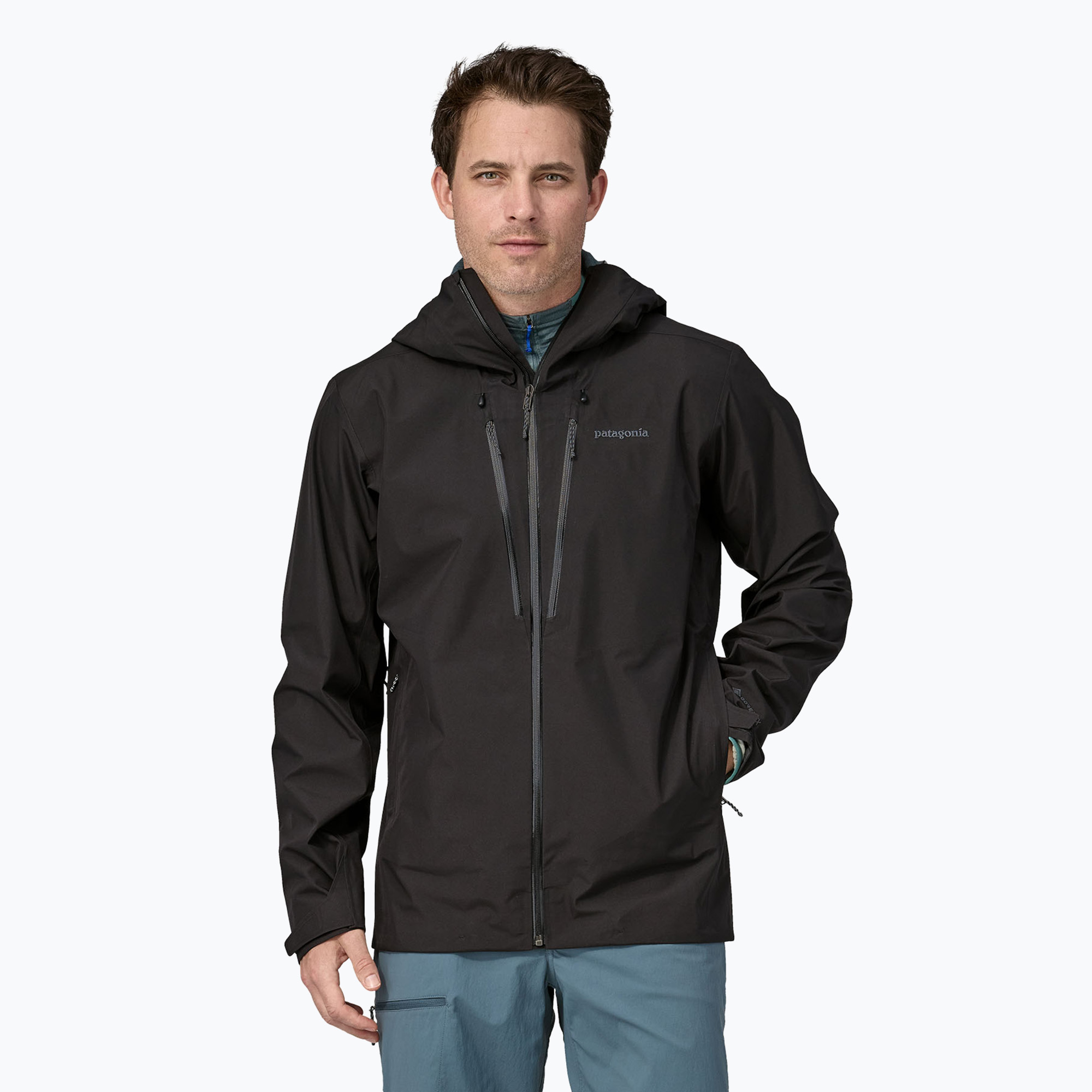 26%-kal olcsóbban.  Férfi esőkabát Patagonia Triolet black. Méret: XL