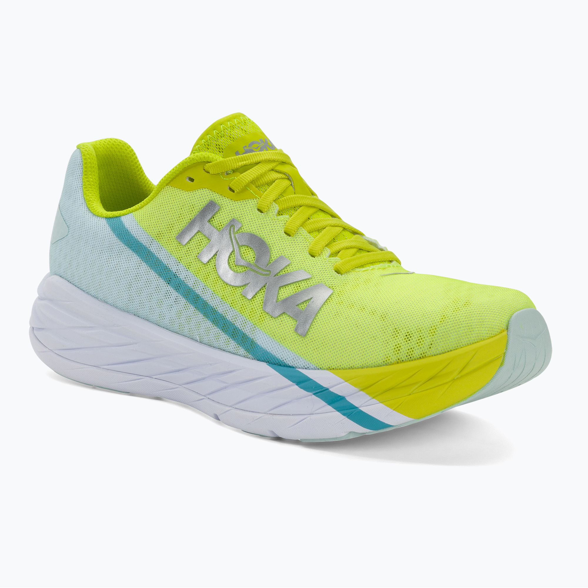 33%-kal olcsóbban.  HOKA Rocket X kék üveg / esti primrose futócipő