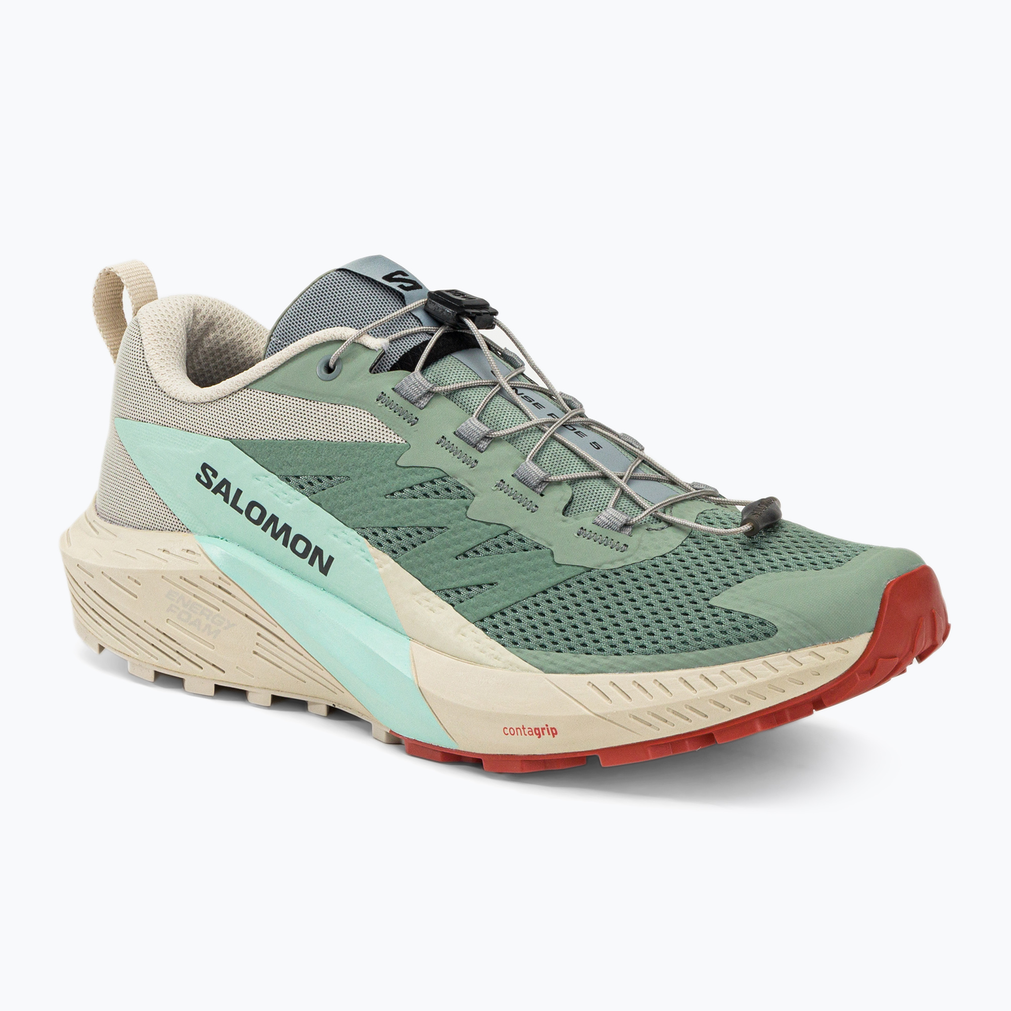 27%-kal olcsóbban.  Salomon Sense Ride 5 Lily Pad/Rainy Day/Bleached Aqua férfi futócipő L47211700