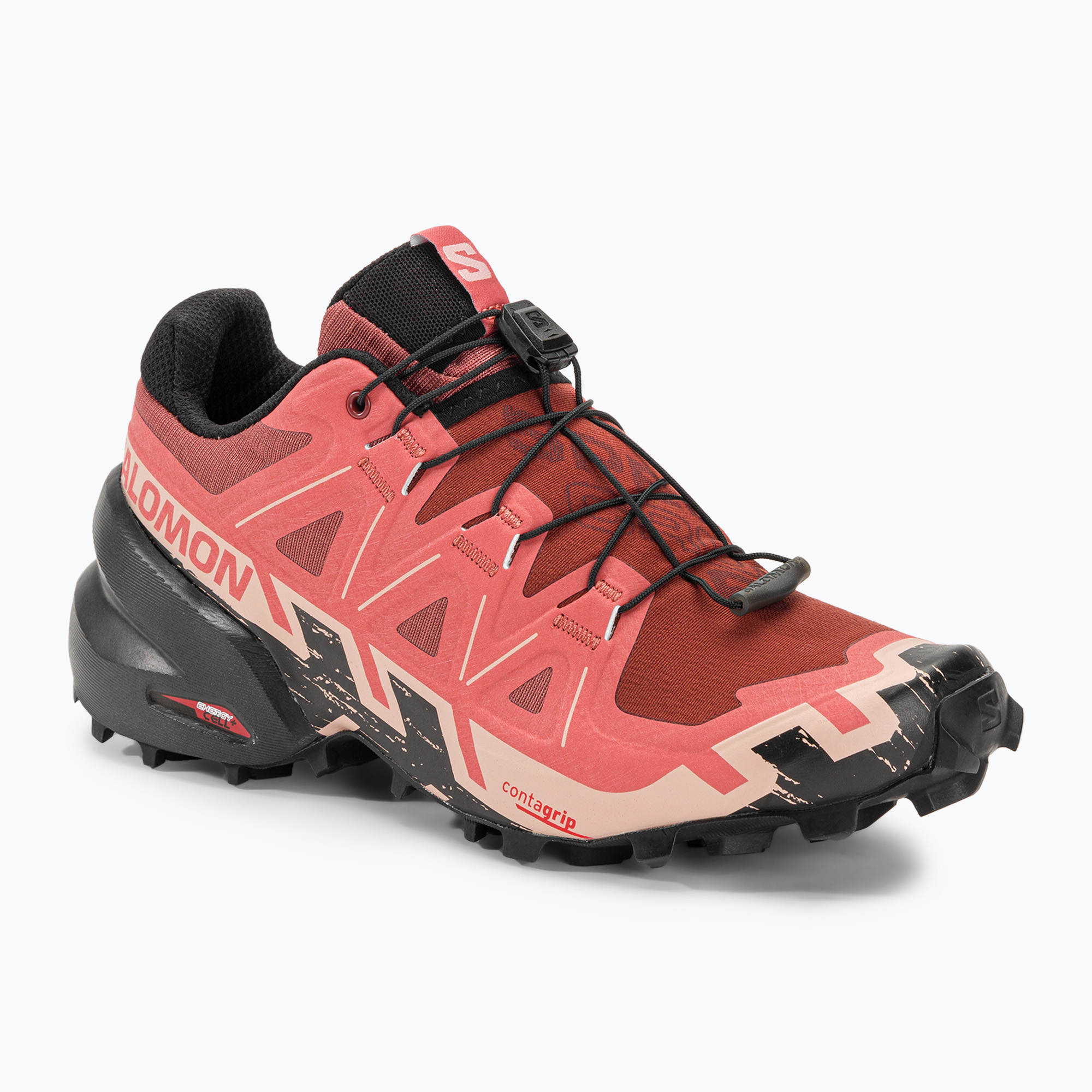 Salomon Speedcross 6 női futócipő tehénbőr/fekete/angol rózsa. Méret: 40 2/3 (7 UK)