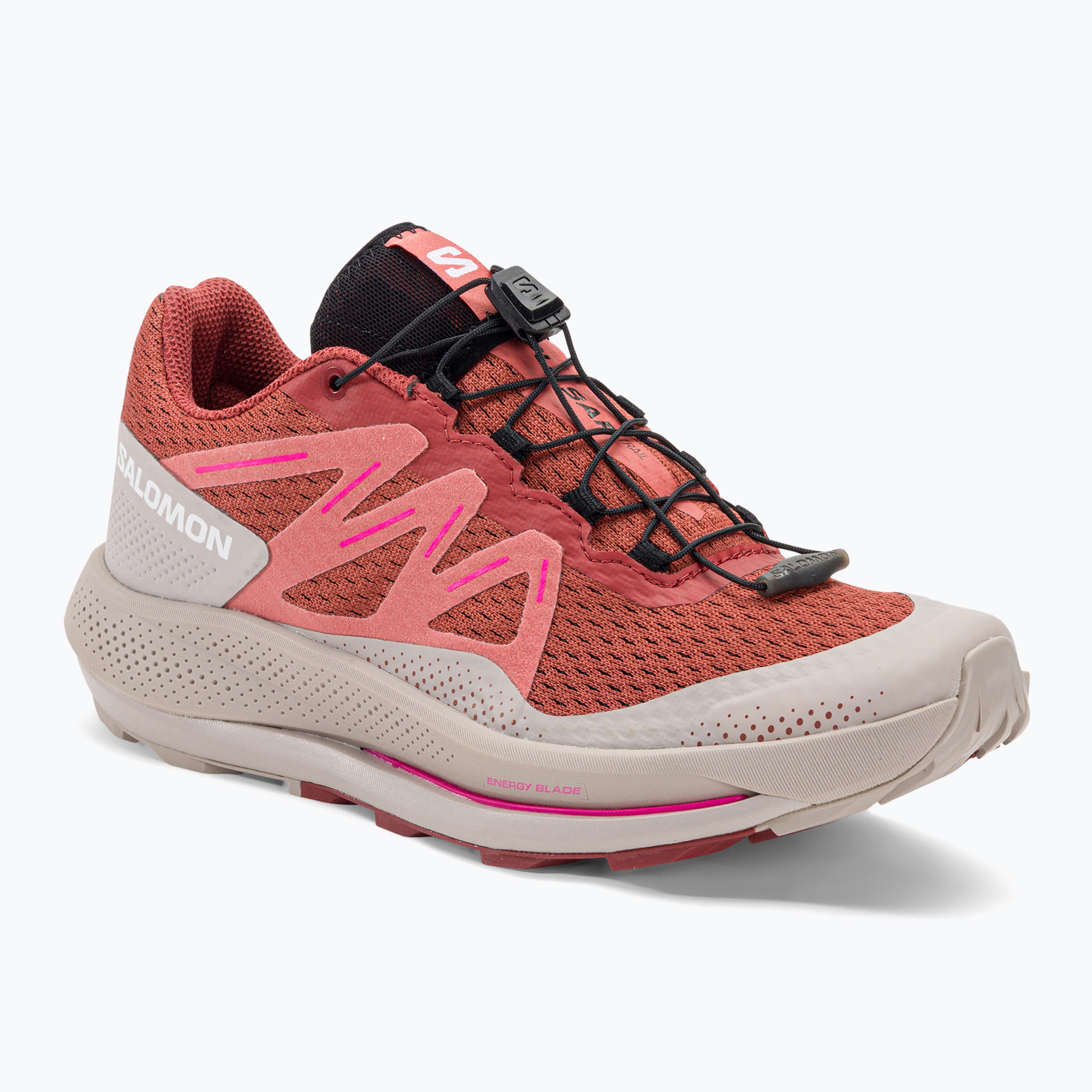 34%-kal olcsóbban.  Salomon Pulsar Trail női futócipő cow hide/ashes of roses/pink glo. Méret: 39 1/3 (6 UK)