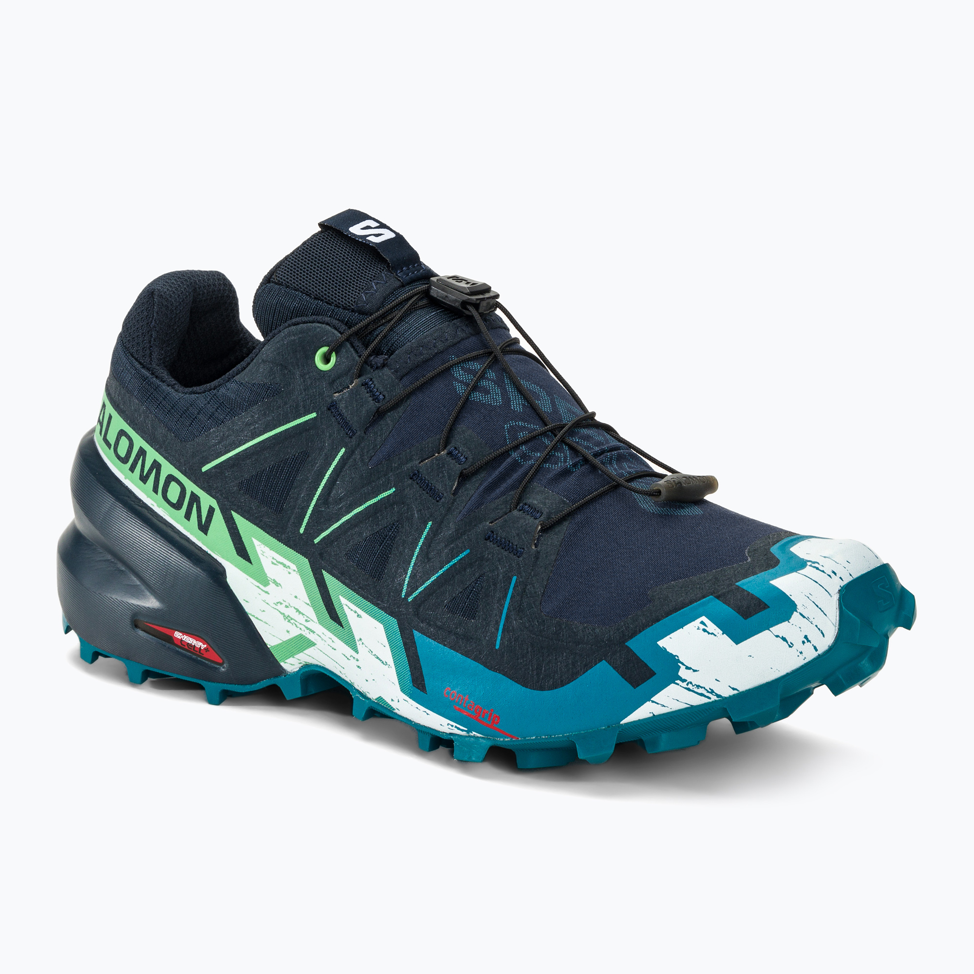 15%-kal olcsóbban.  Férfi futócipő Salomon Speedcross 6 carbon/tahitian tide/white