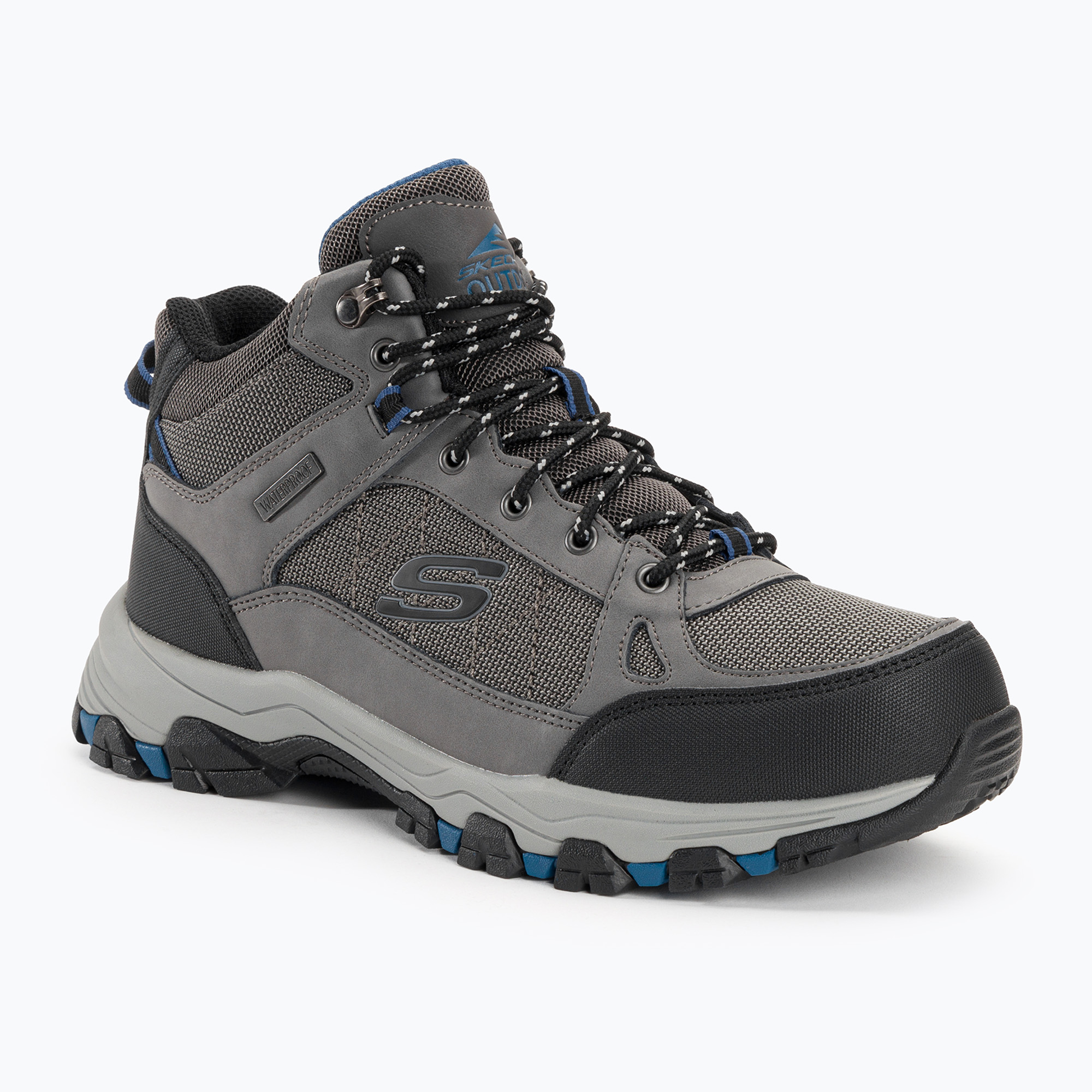 29%-kal olcsóbban.  SKECHERS Selmen Melano szürke férfi trekking cipő