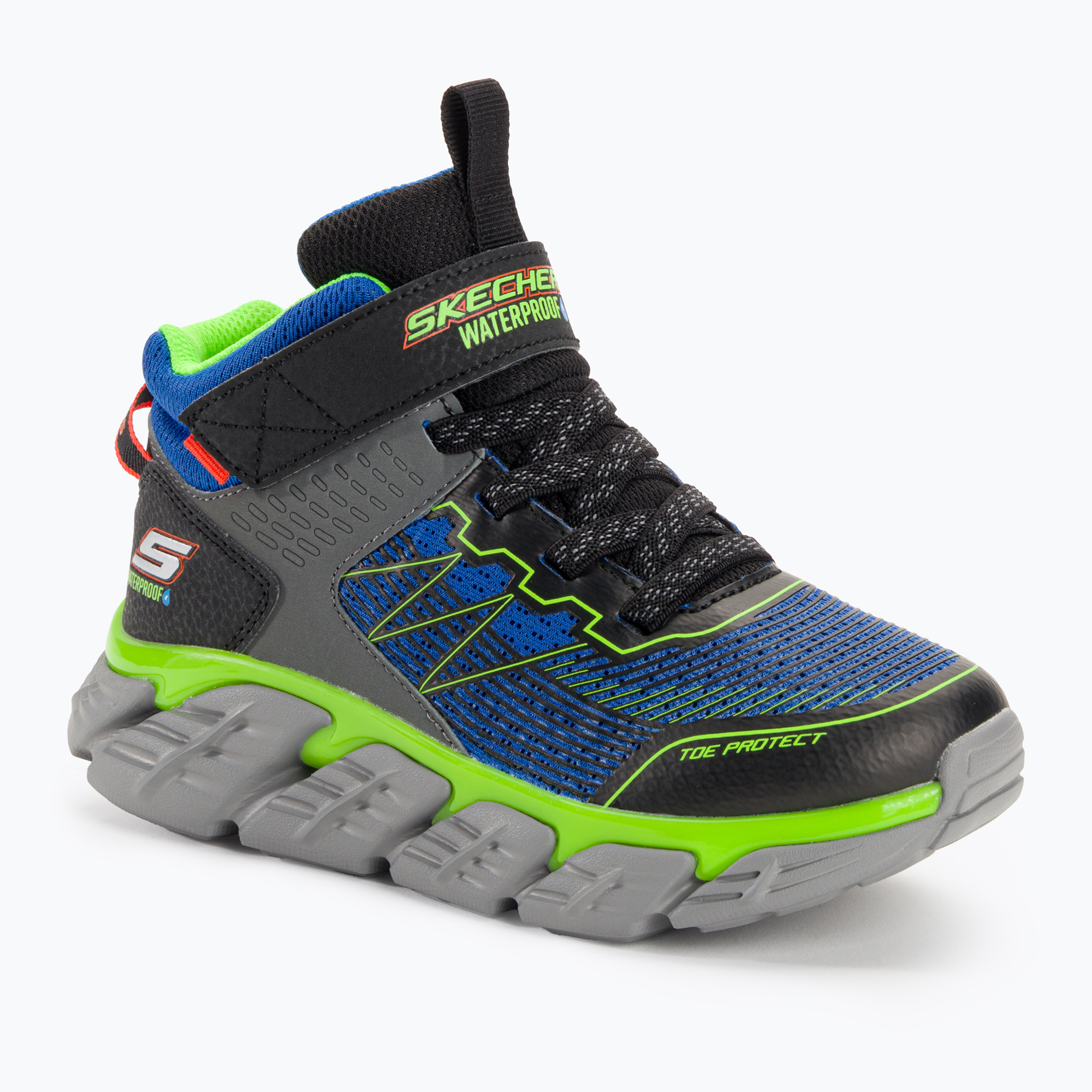 35%-kal olcsóbban.  SKECHERS gyermek túracipő Tech-Grip High-Surge királyi/fekete